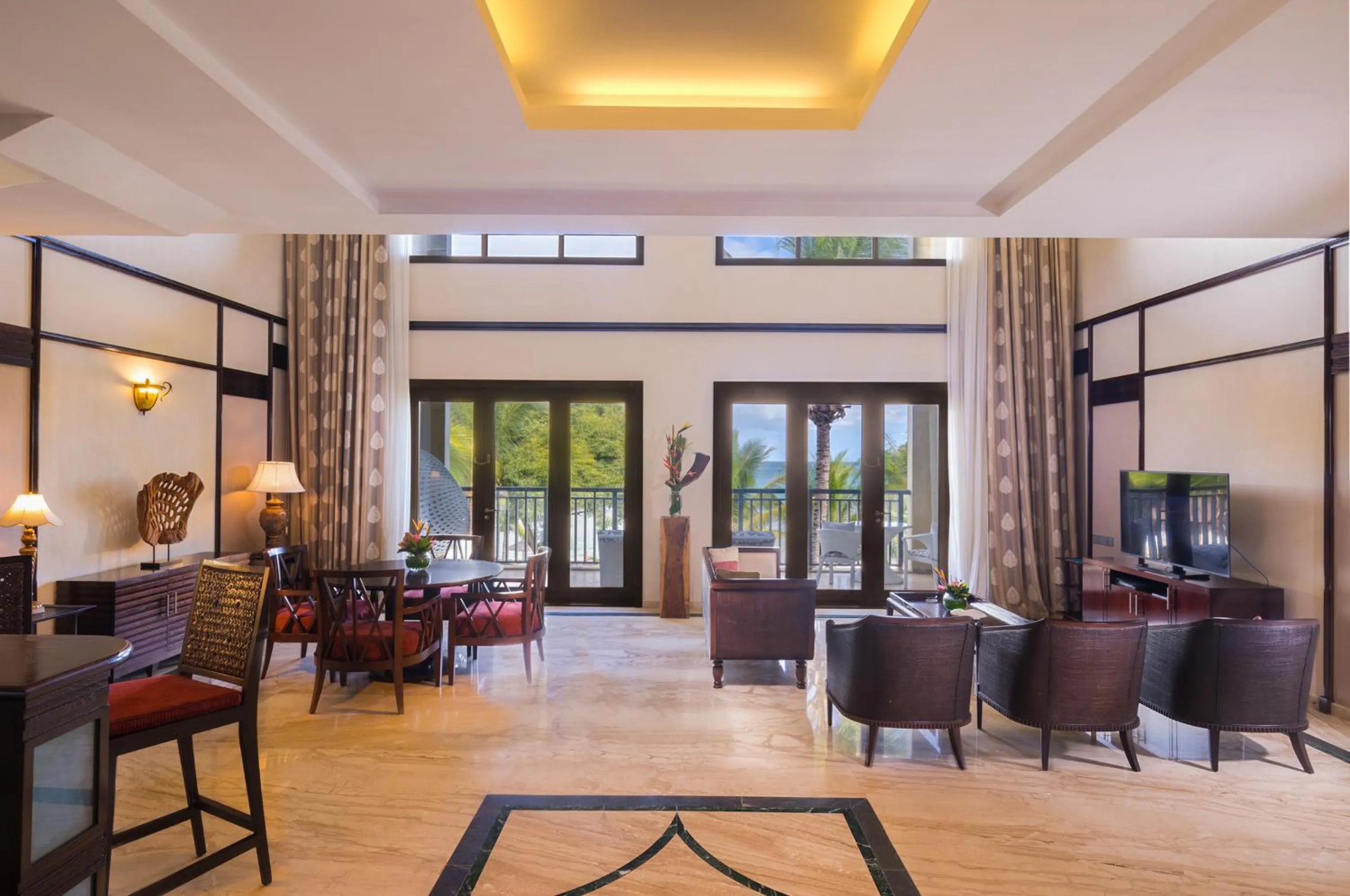Presidential Duplex Suite in InterContinental Mauritius Resort Balaclava Fort by IHG