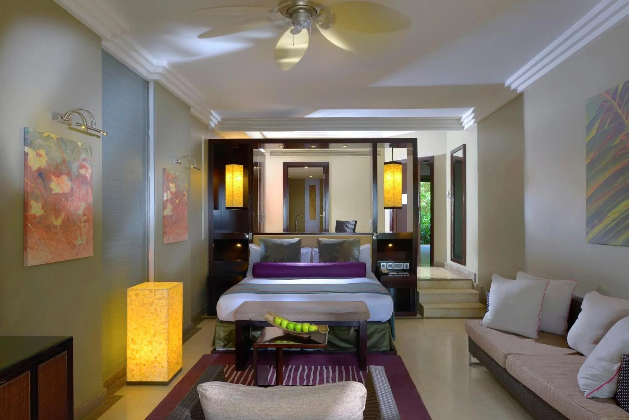 Photo of the whole room, Bed in InterContinental Mauritius Resort Balaclava Fort by IHG