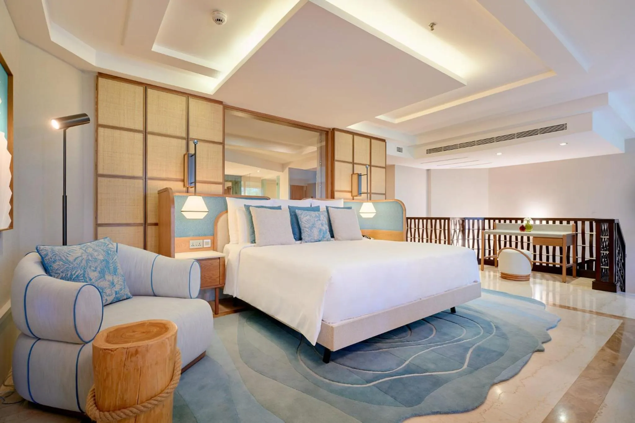 Photo of the whole room, Bed in InterContinental Mauritius Resort Balaclava Fort by IHG
