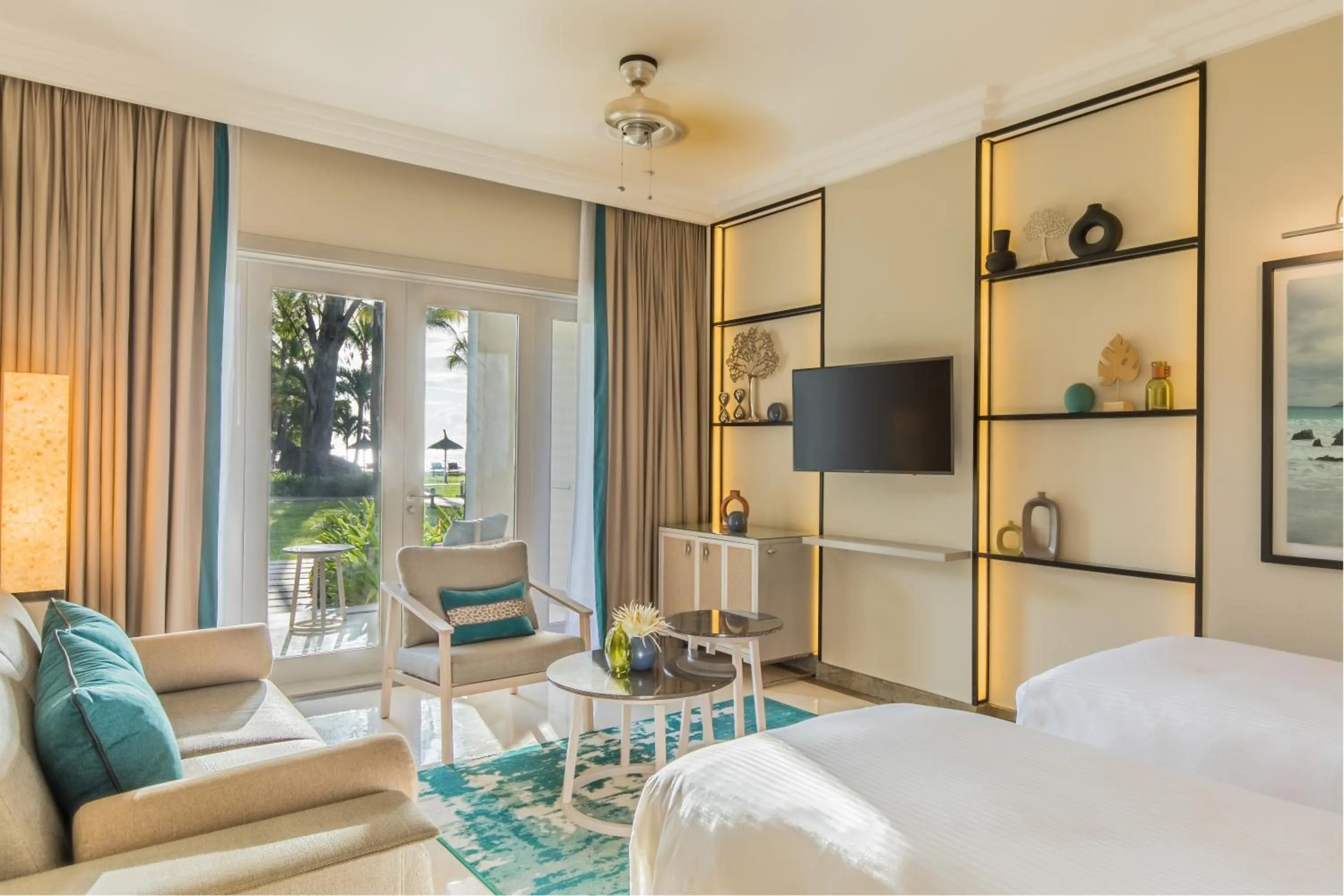 Bedroom, Bed in InterContinental Mauritius Resort Balaclava Fort by IHG