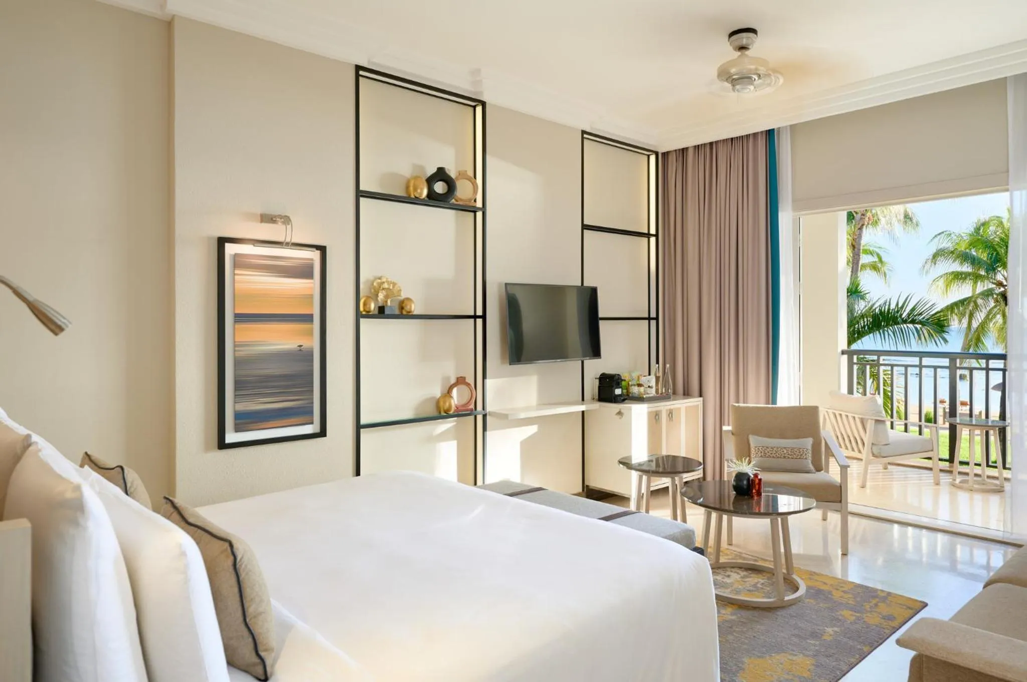 Photo of the whole room, Bed in InterContinental Mauritius Resort Balaclava Fort by IHG