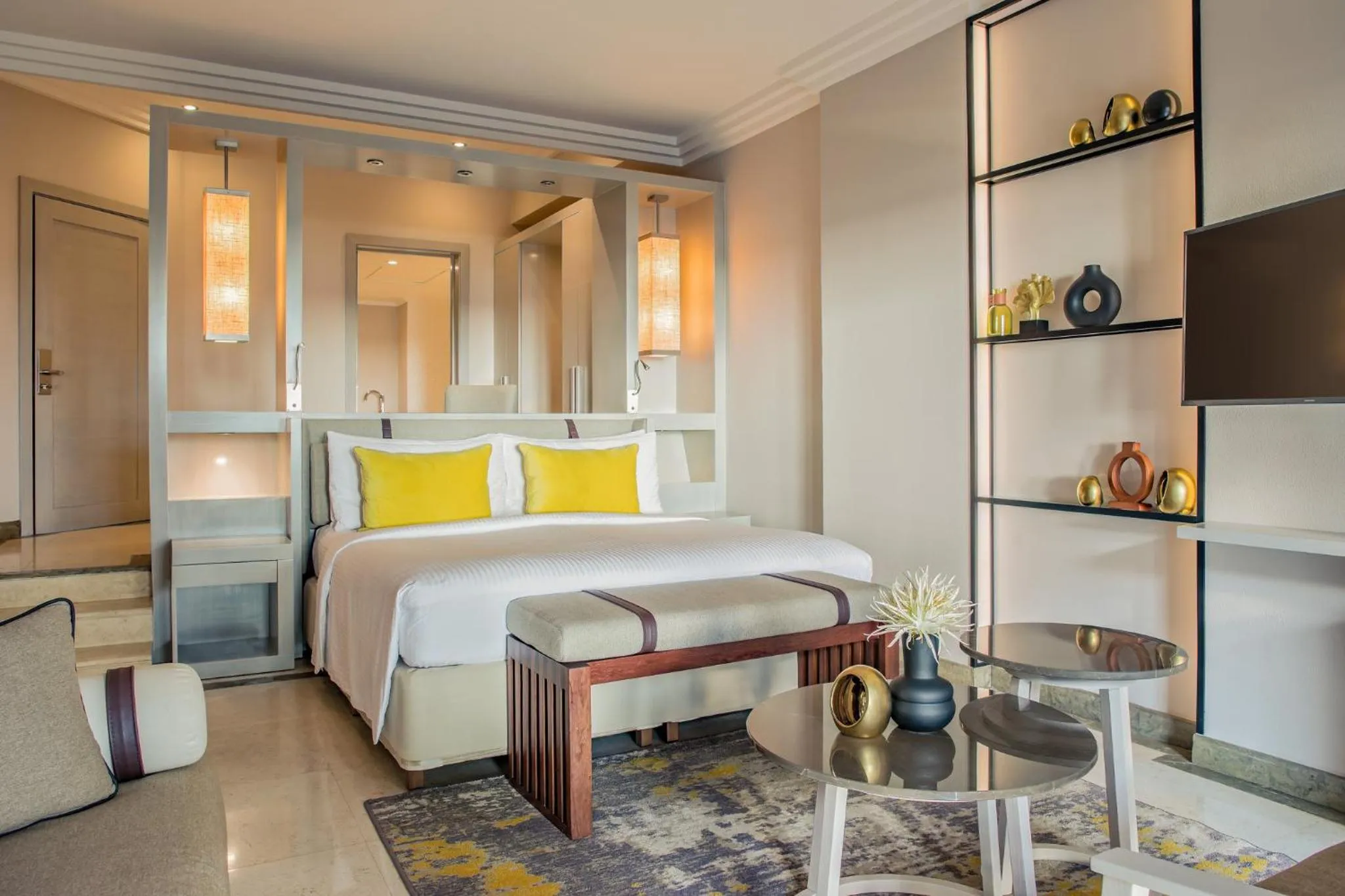 Photo of the whole room, Bed in InterContinental Mauritius Resort Balaclava Fort by IHG