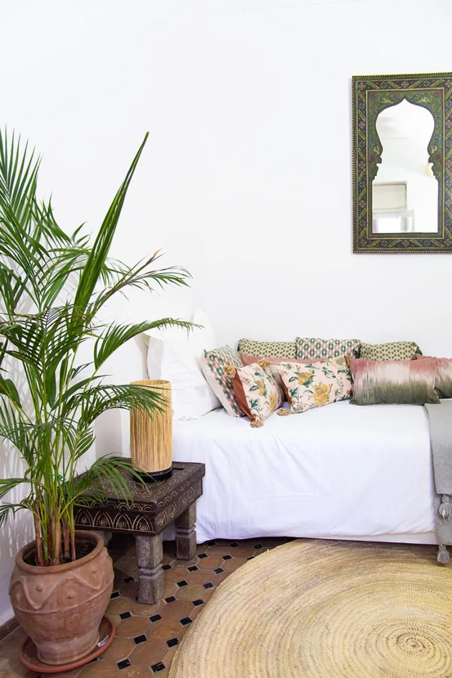 Living room in Riad Lyon-Mogador