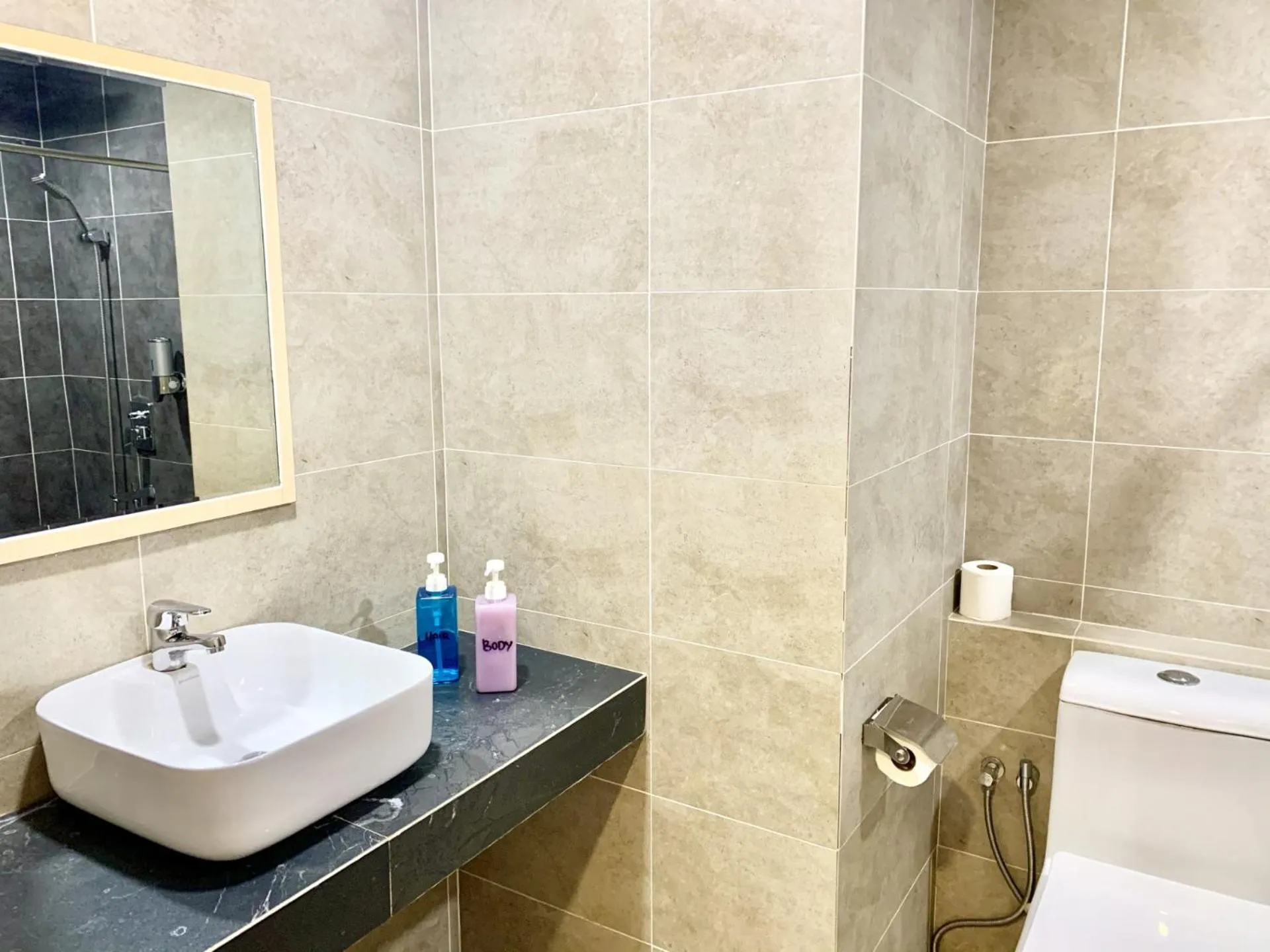 Bathroom in Deco Home @ Aru Suites