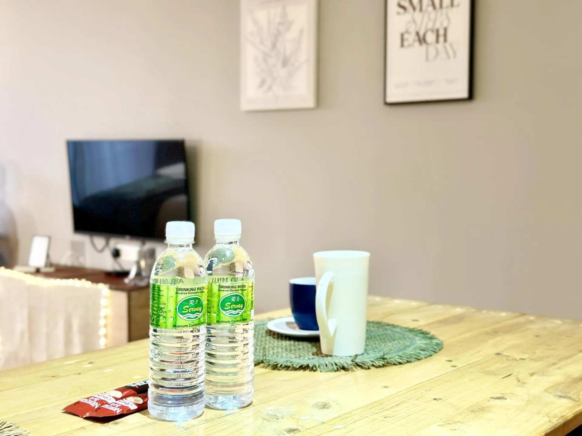 Kitchen or kitchenette in Deco Home @ Aru Suites