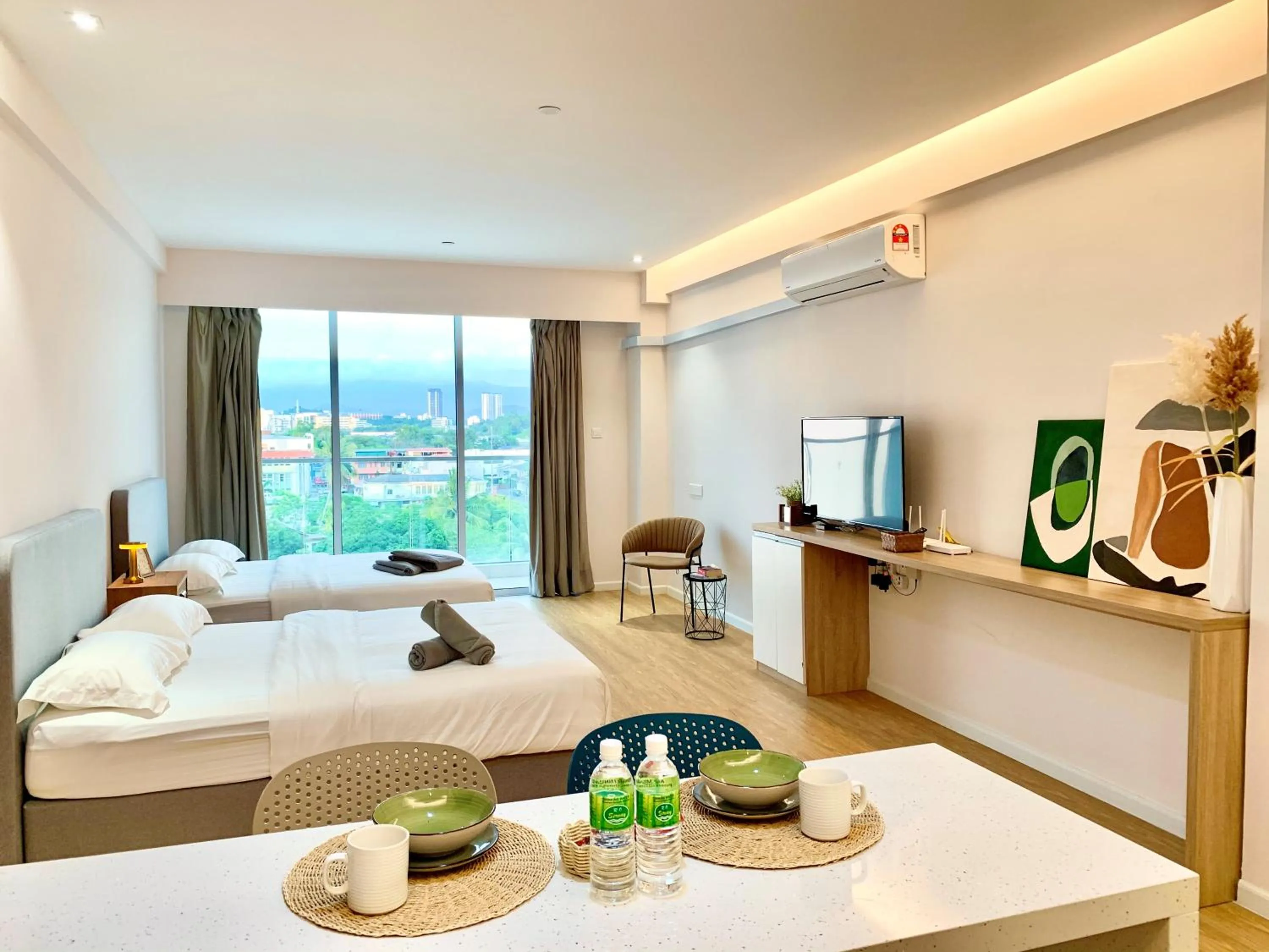 Bed in Deco Home @ Aru Suites