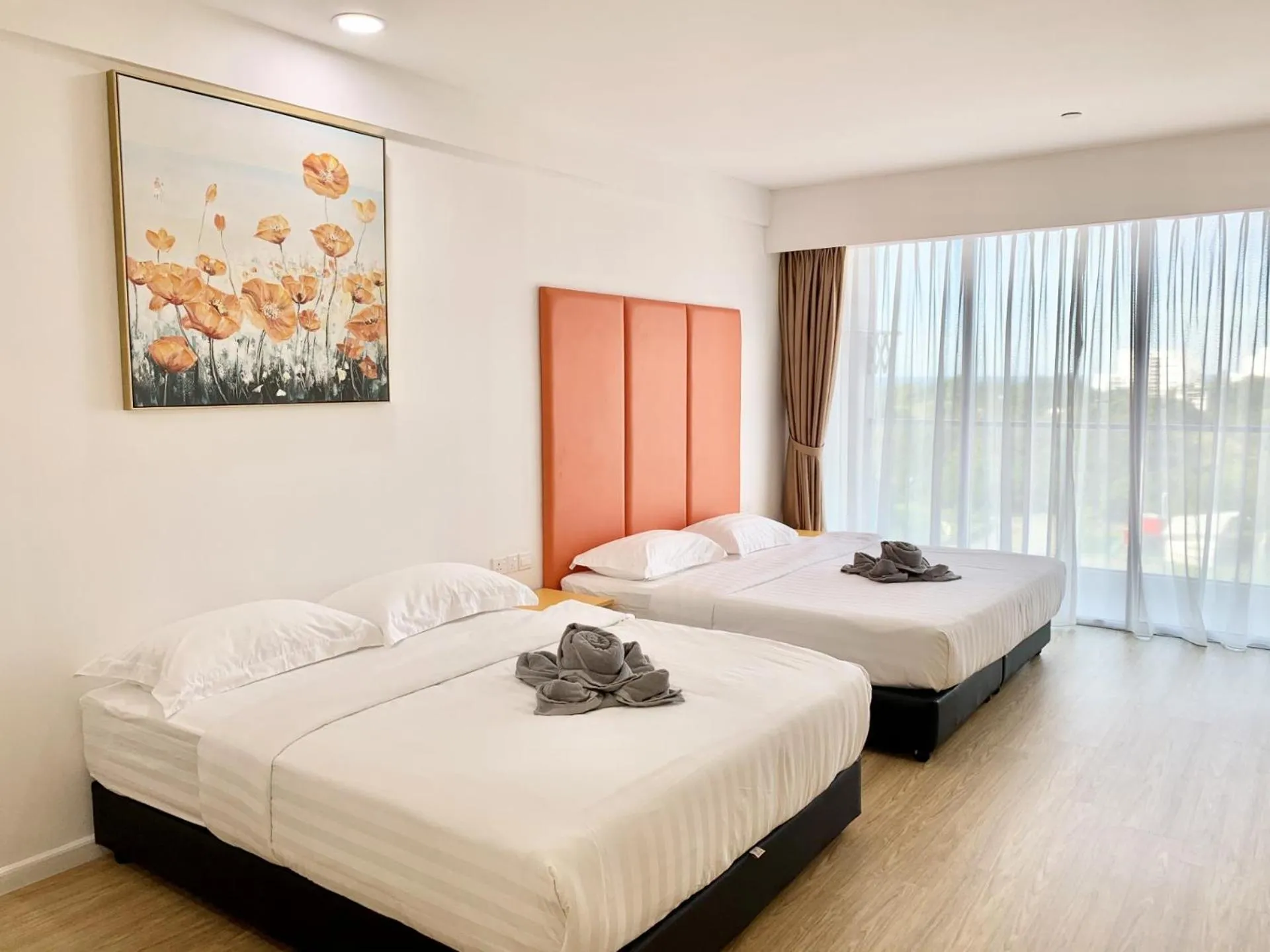 Bedroom, Bed in Deco Home @ Aru Suites