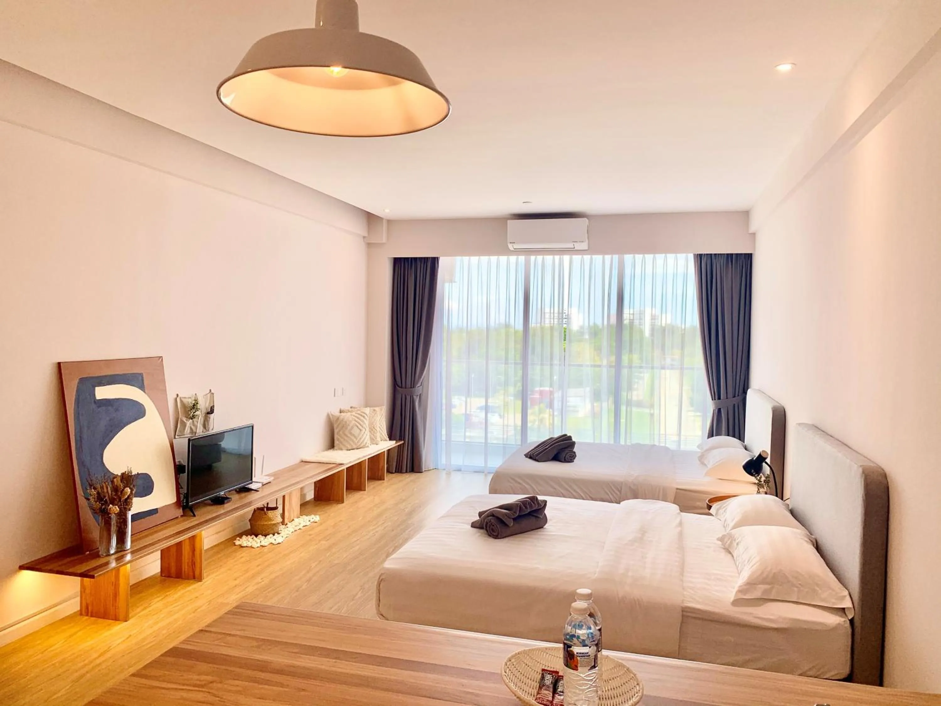 Bedroom, Bed in Deco Home @ Aru Suites