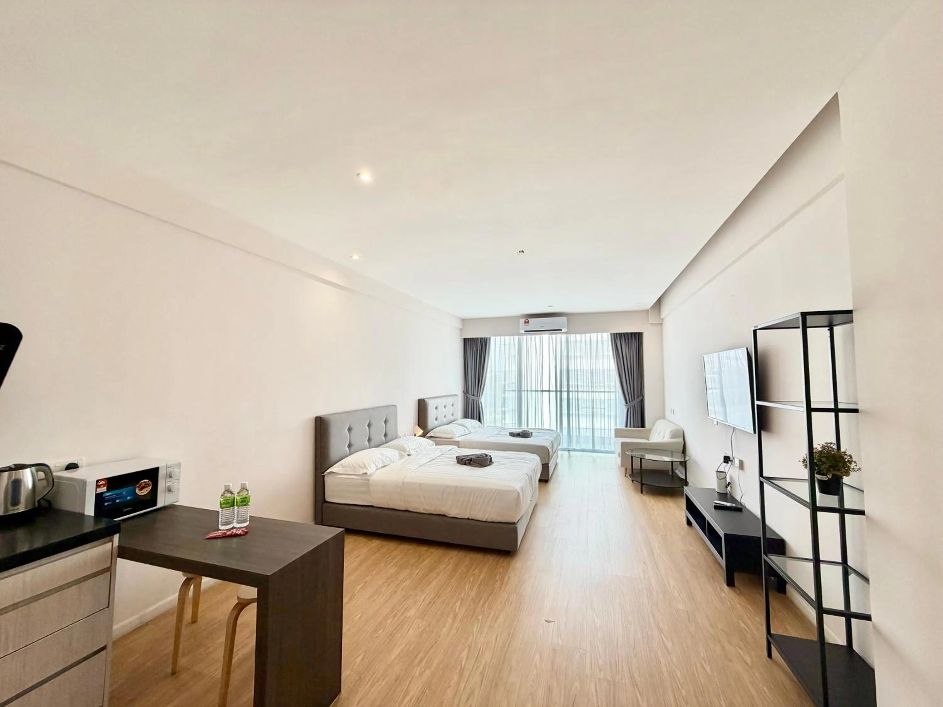 Bedroom, Bed in Deco Home @ Aru Suites