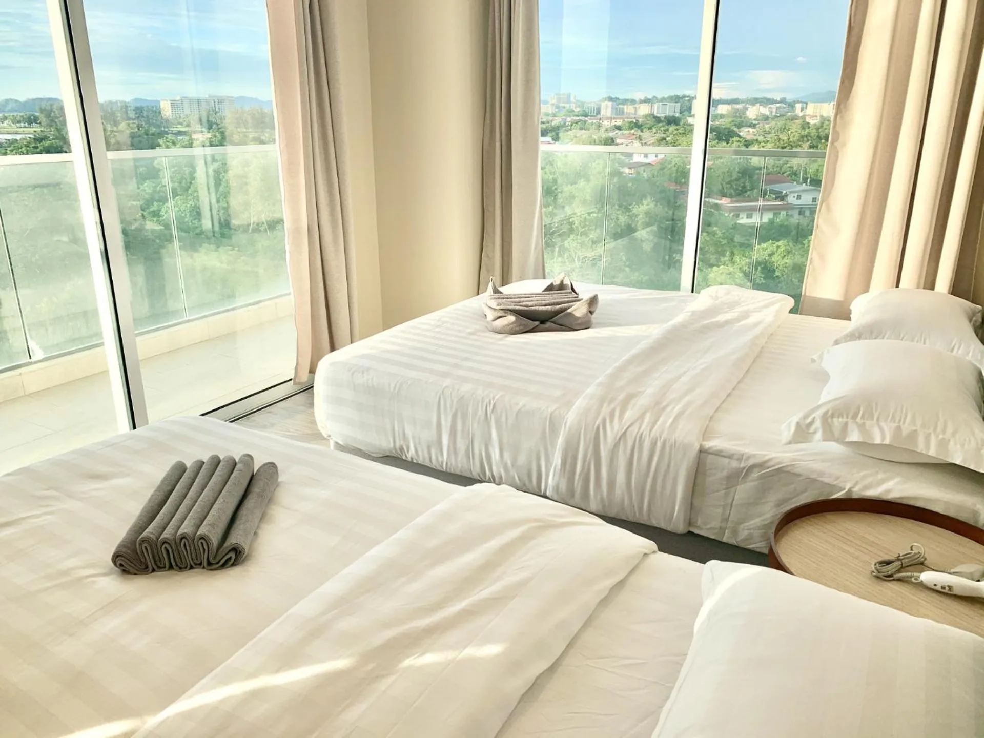 Bedroom, Bed in Deco Home @ Aru Suites