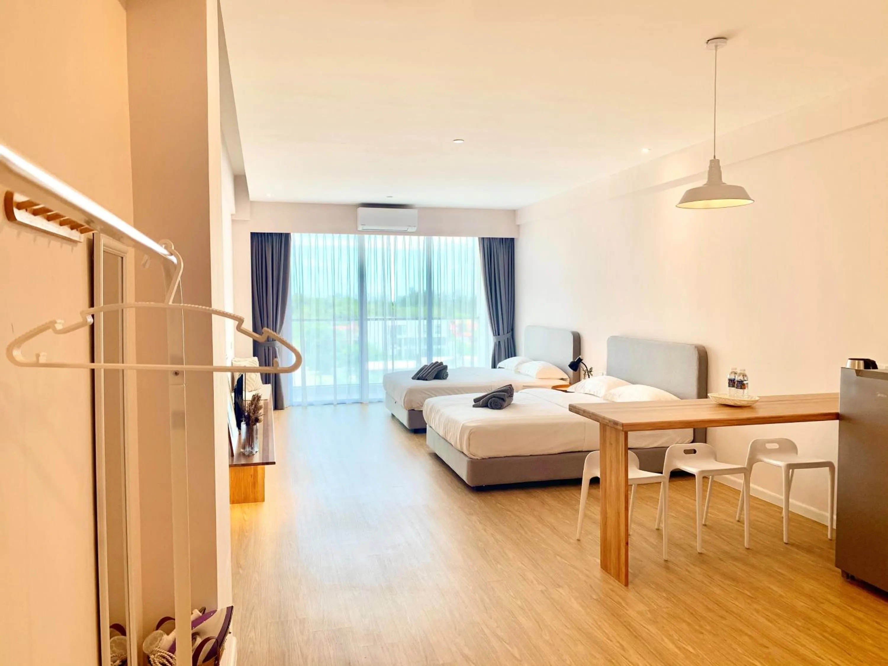 Bedroom, Bed in Deco Home @ Aru Suites