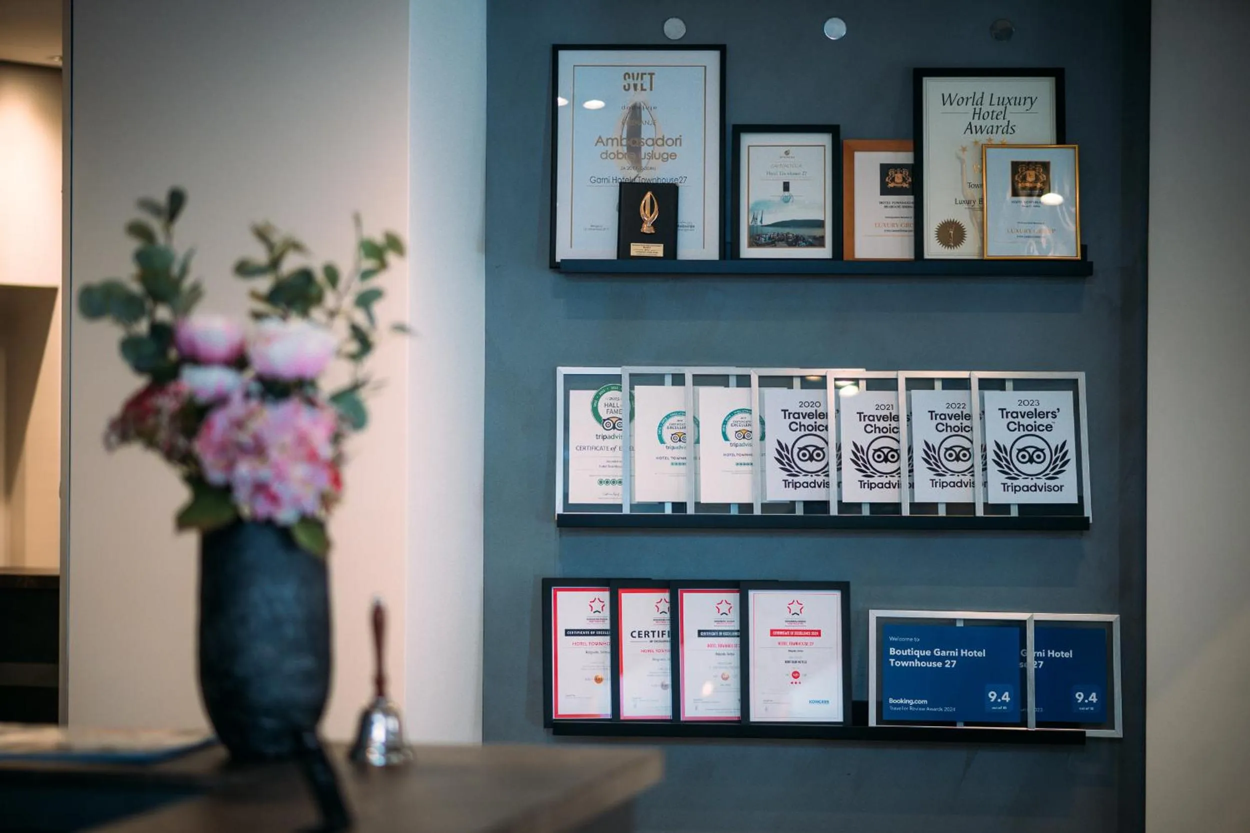 Lobby or reception in Boutique Hotel Townhouse 27