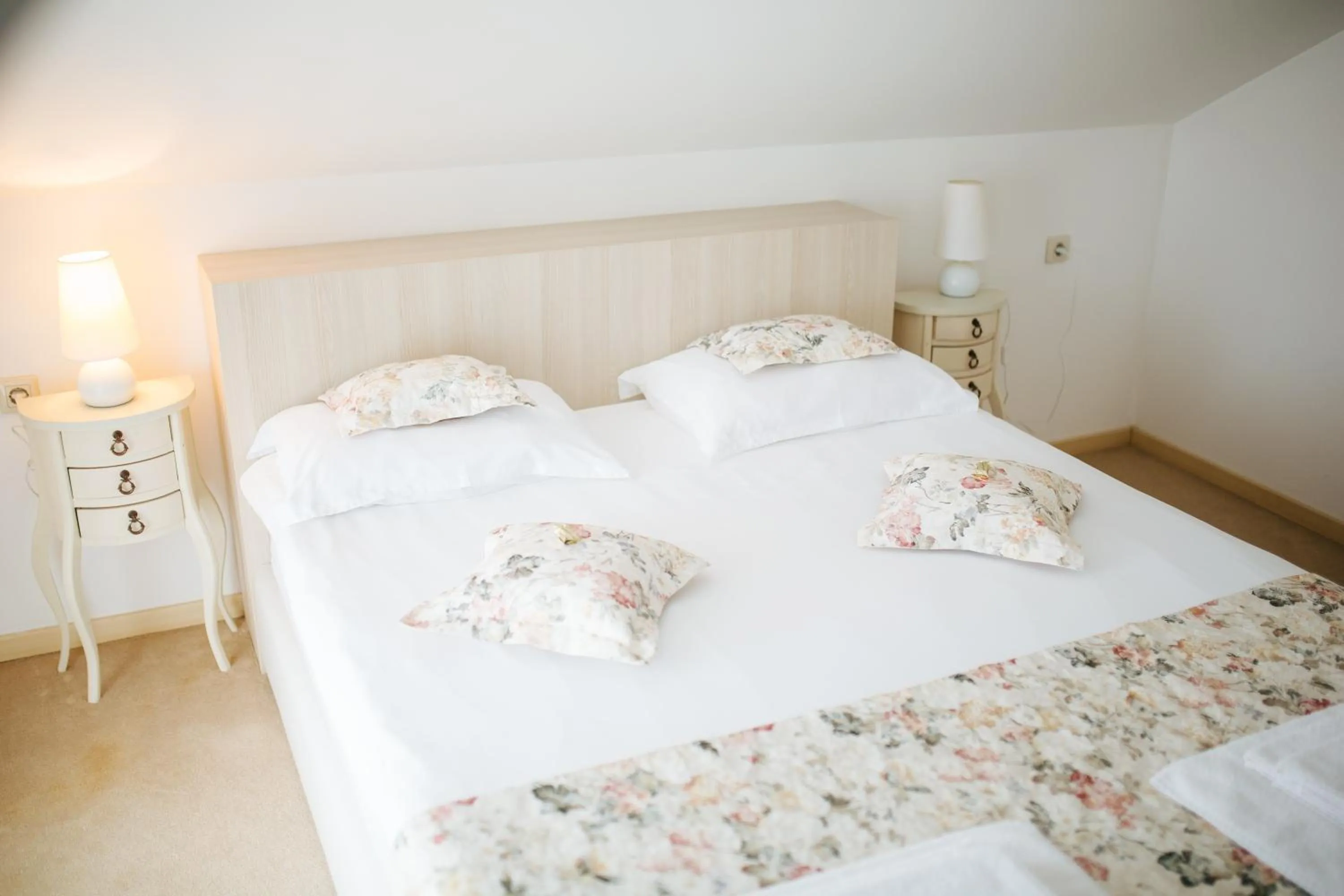 Bed in Garni Hotel Andric