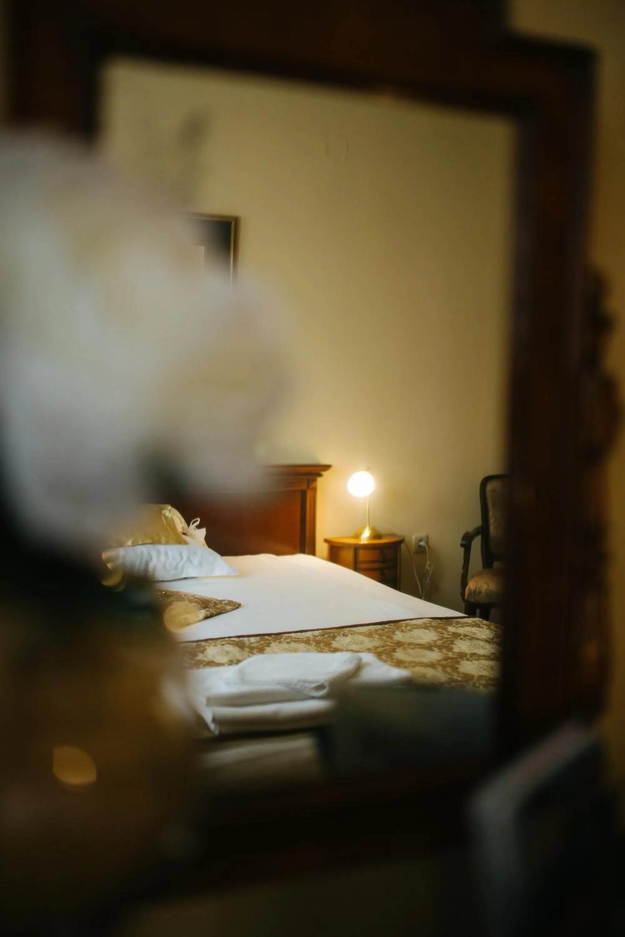 Bed in Garni Hotel Andric