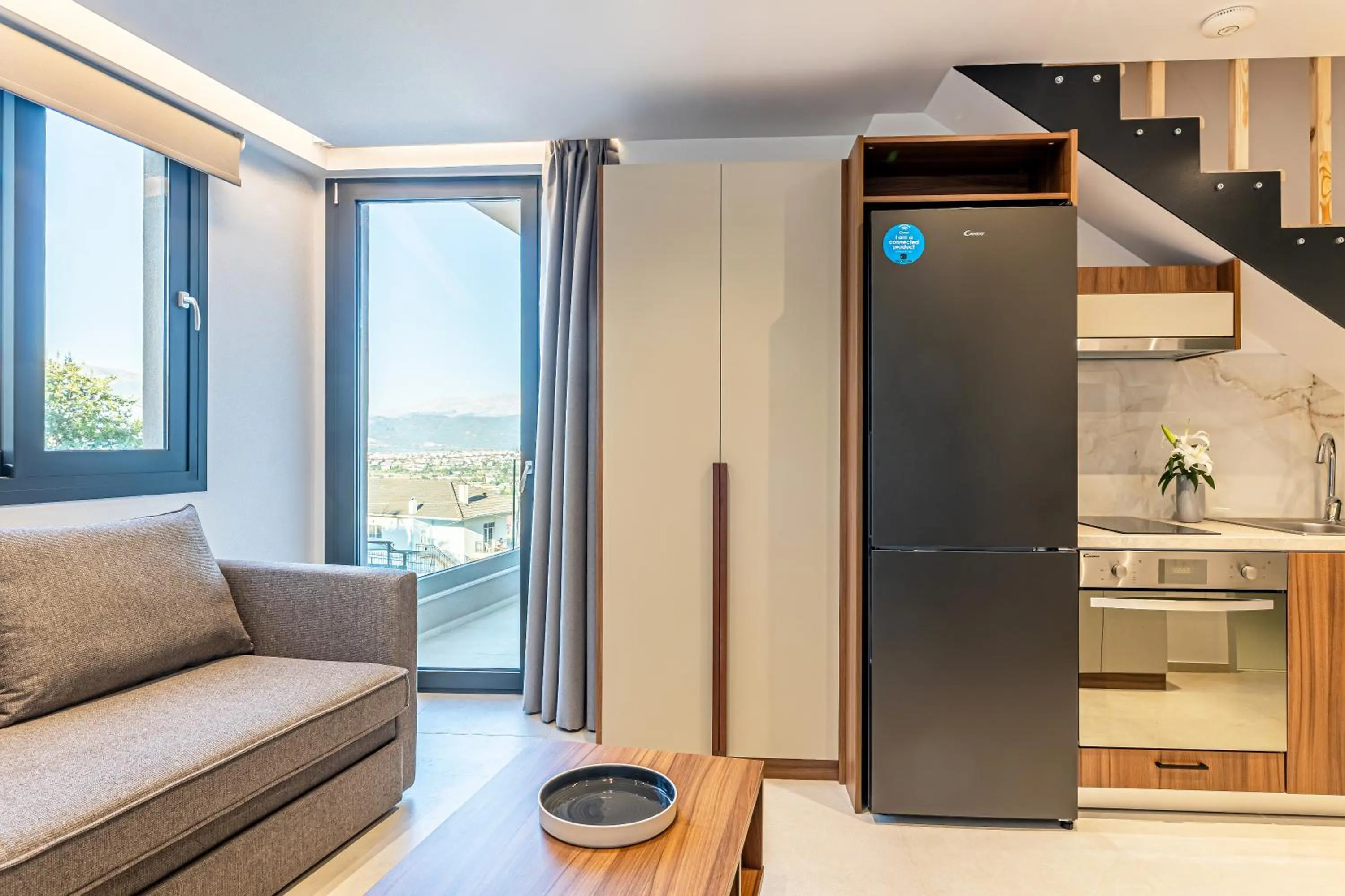 Kitchen or kitchenette in CITY HILL Luxury Apartments