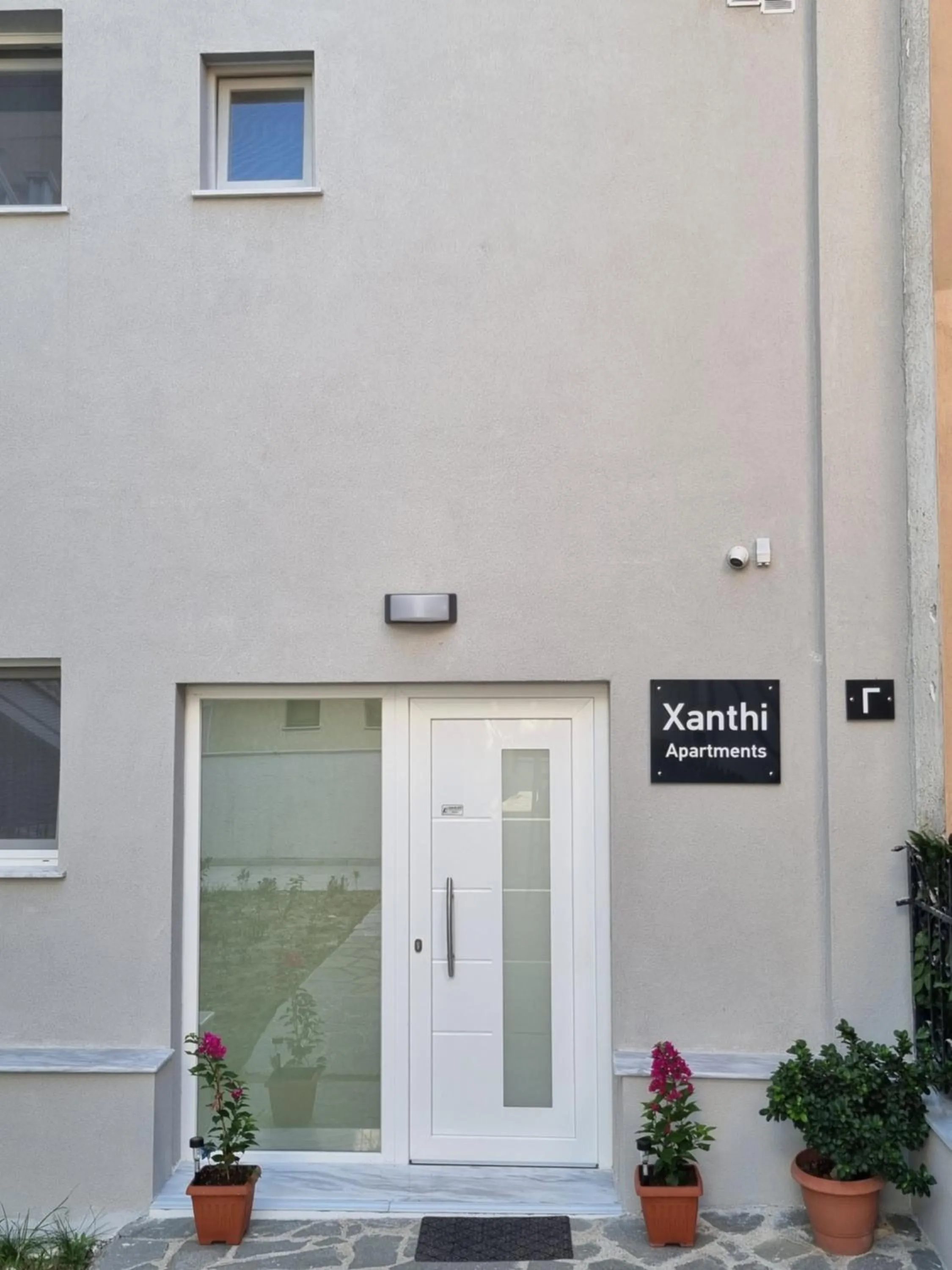 Facade/entrance in Xanthi Studio Apartments