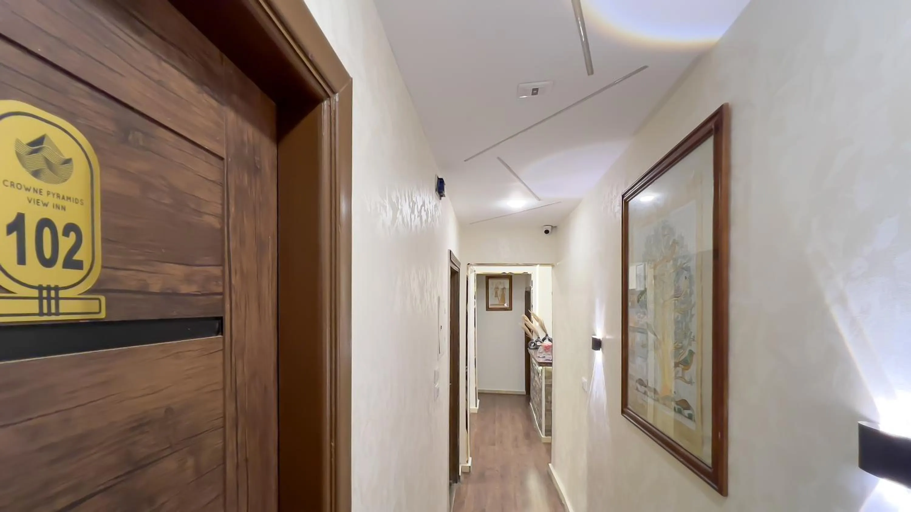 Property logo or sign in Crowne Pyramids View inn