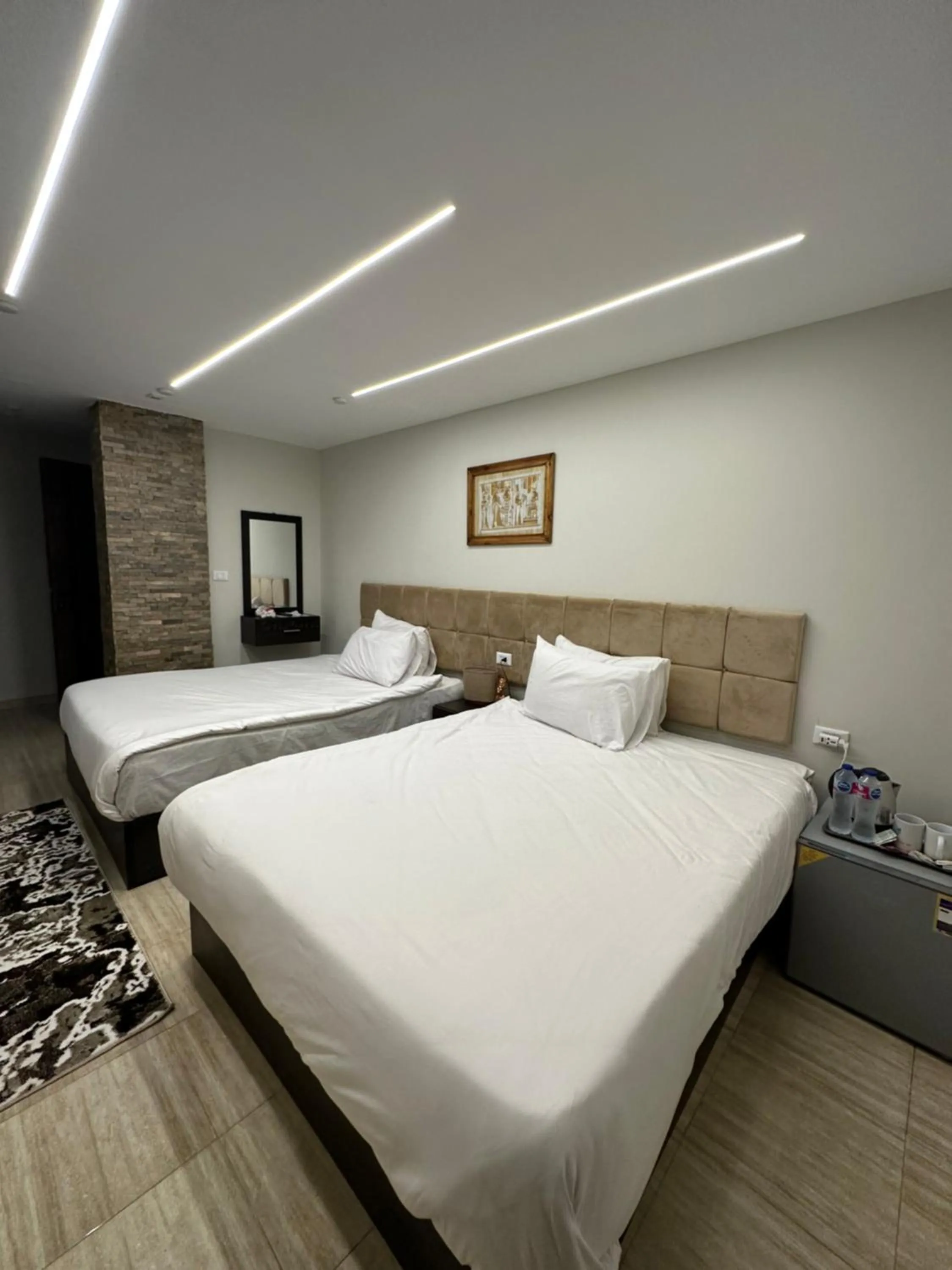 Bed in Crowne Pyramids View inn