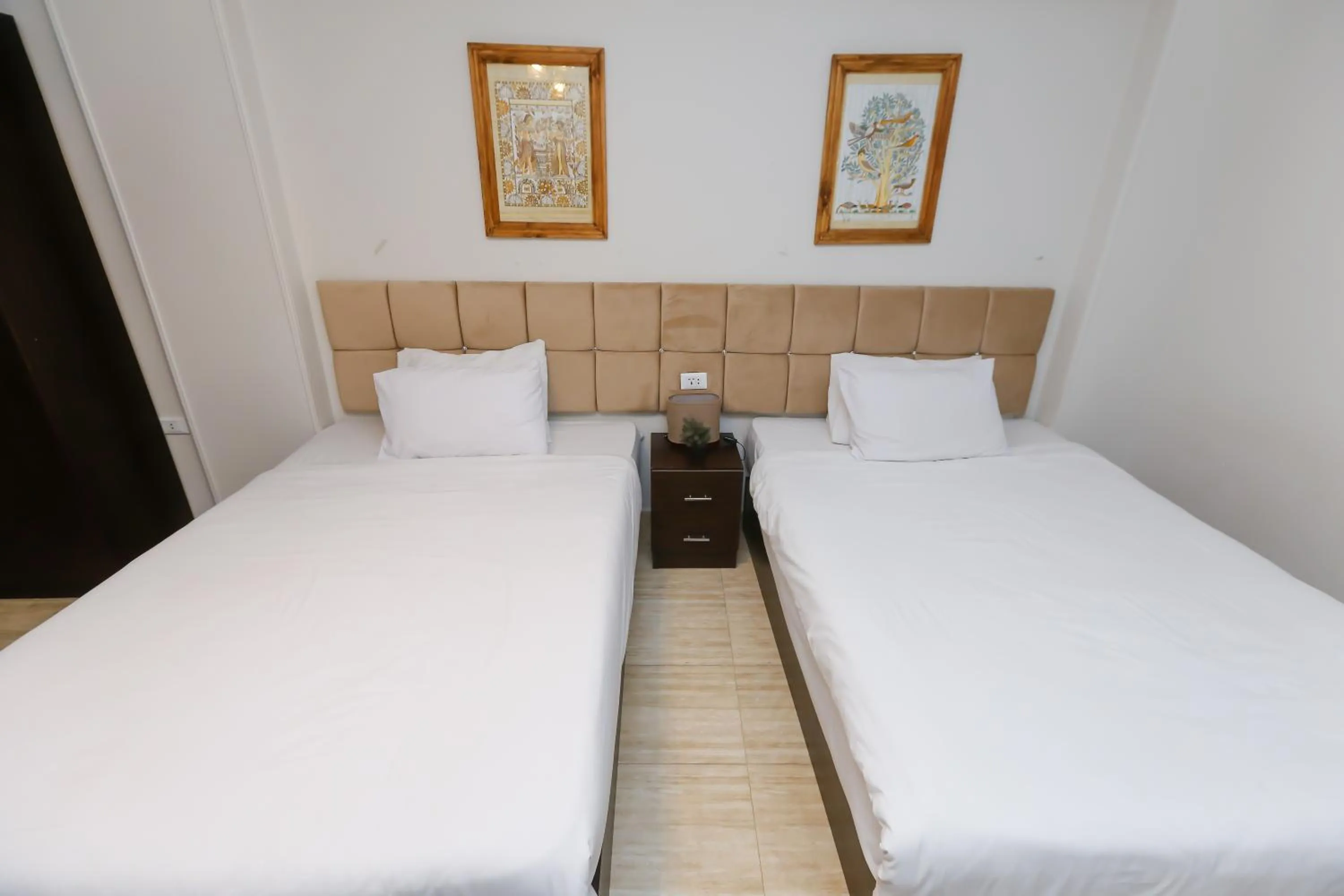 Bed in Crowne Pyramids View inn