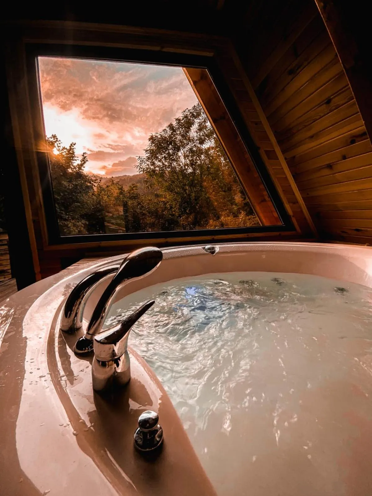 Hot Tub in Loca Sapanca Bungalov