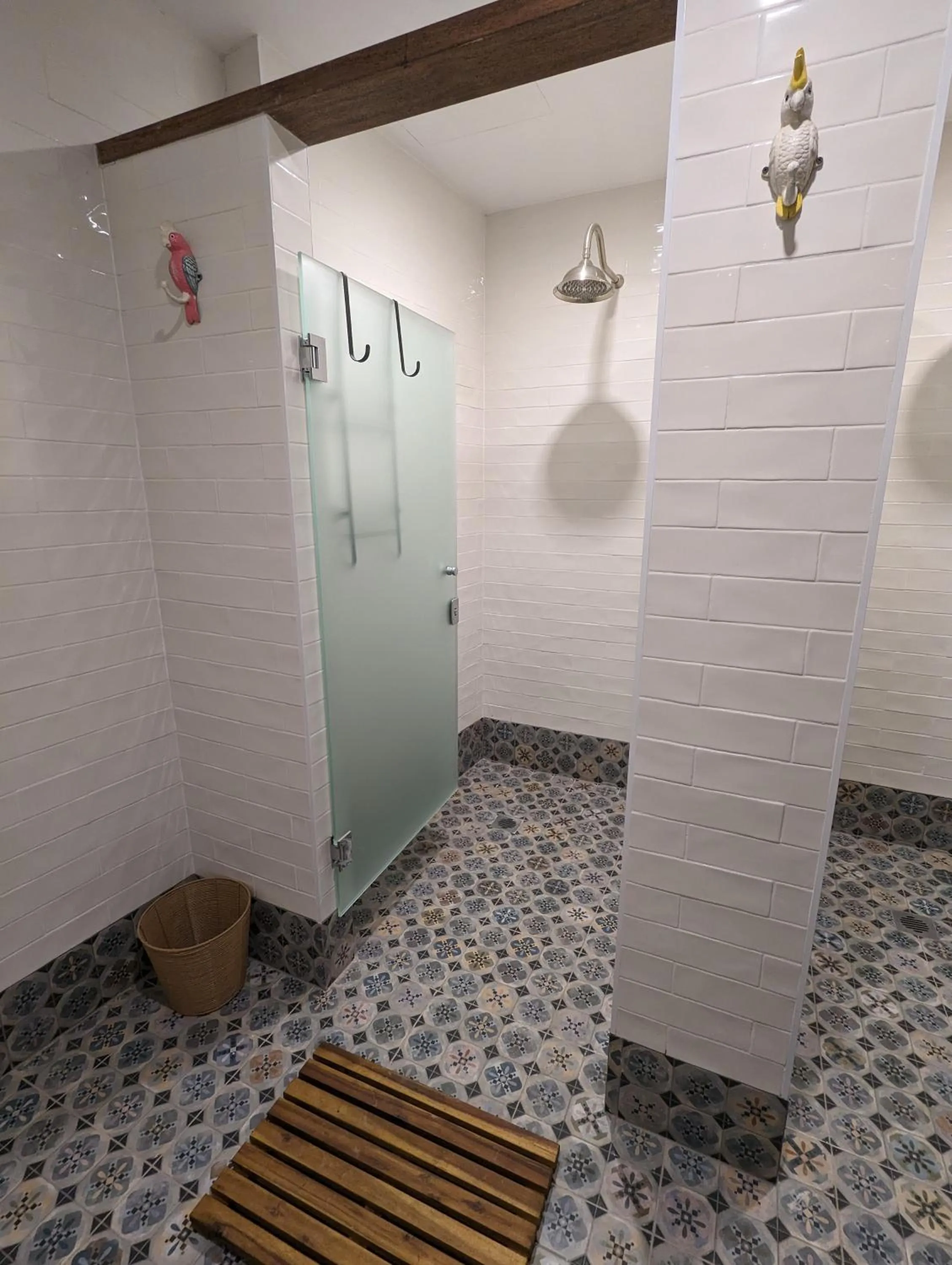 Shower in The Resch House