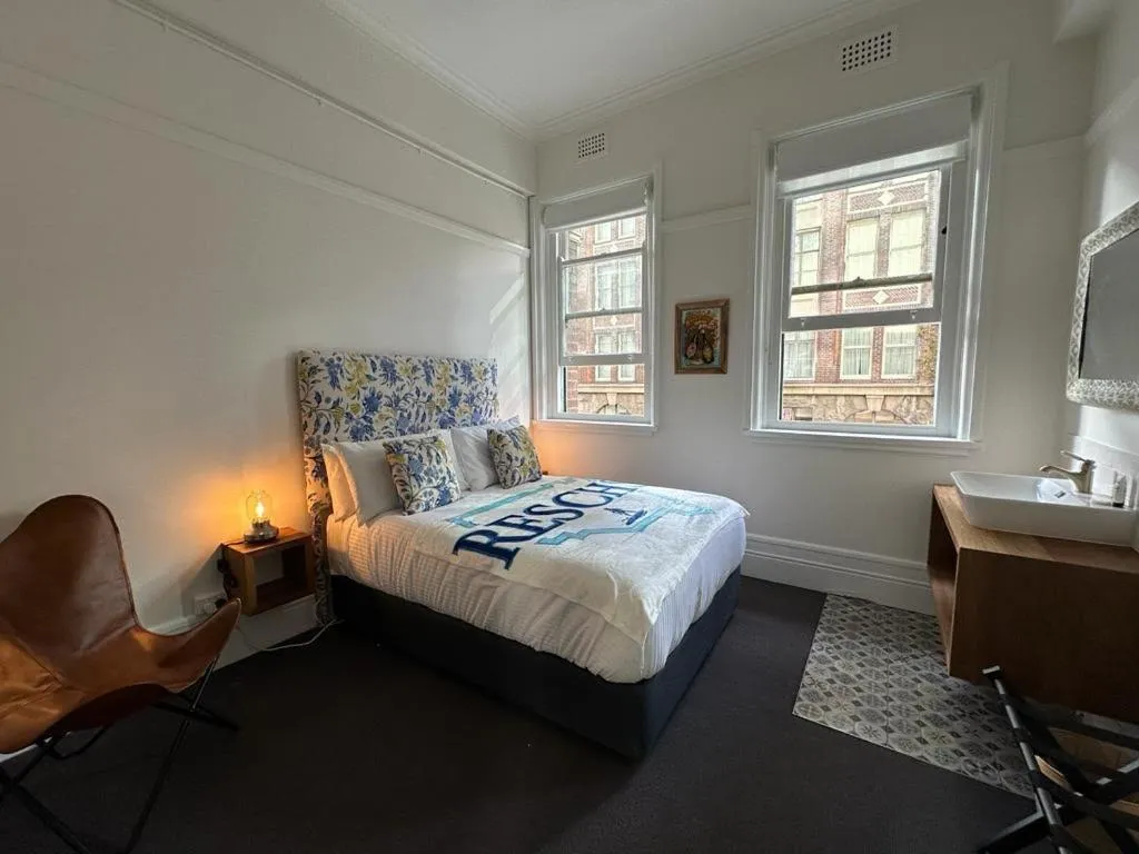 Photo of the whole room, Bed in The Resch House