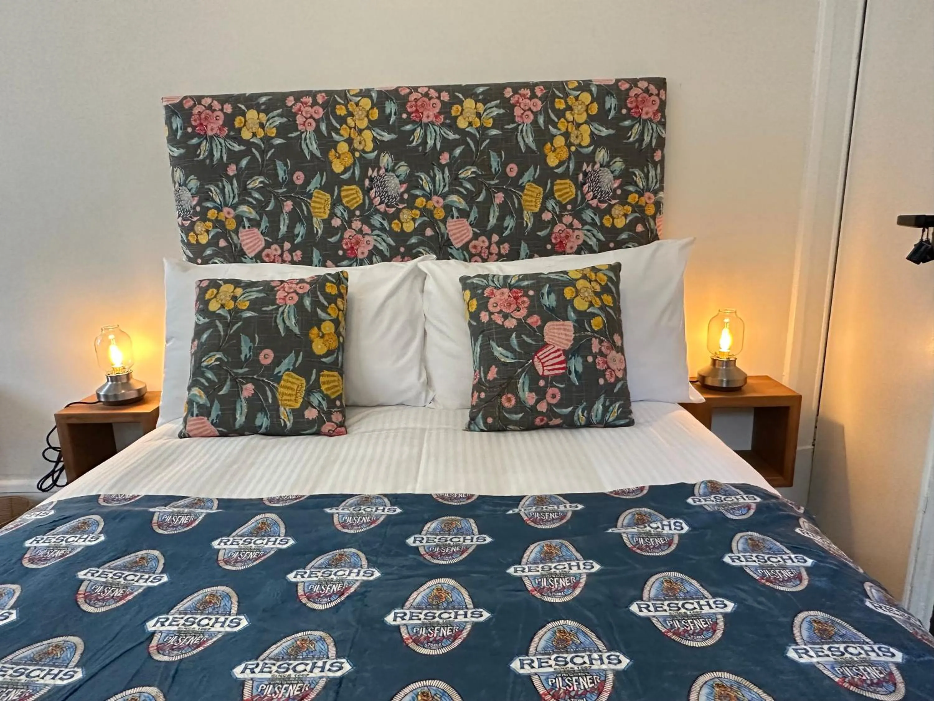 Bed in The Resch House