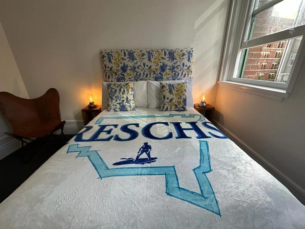 Bed in The Resch House