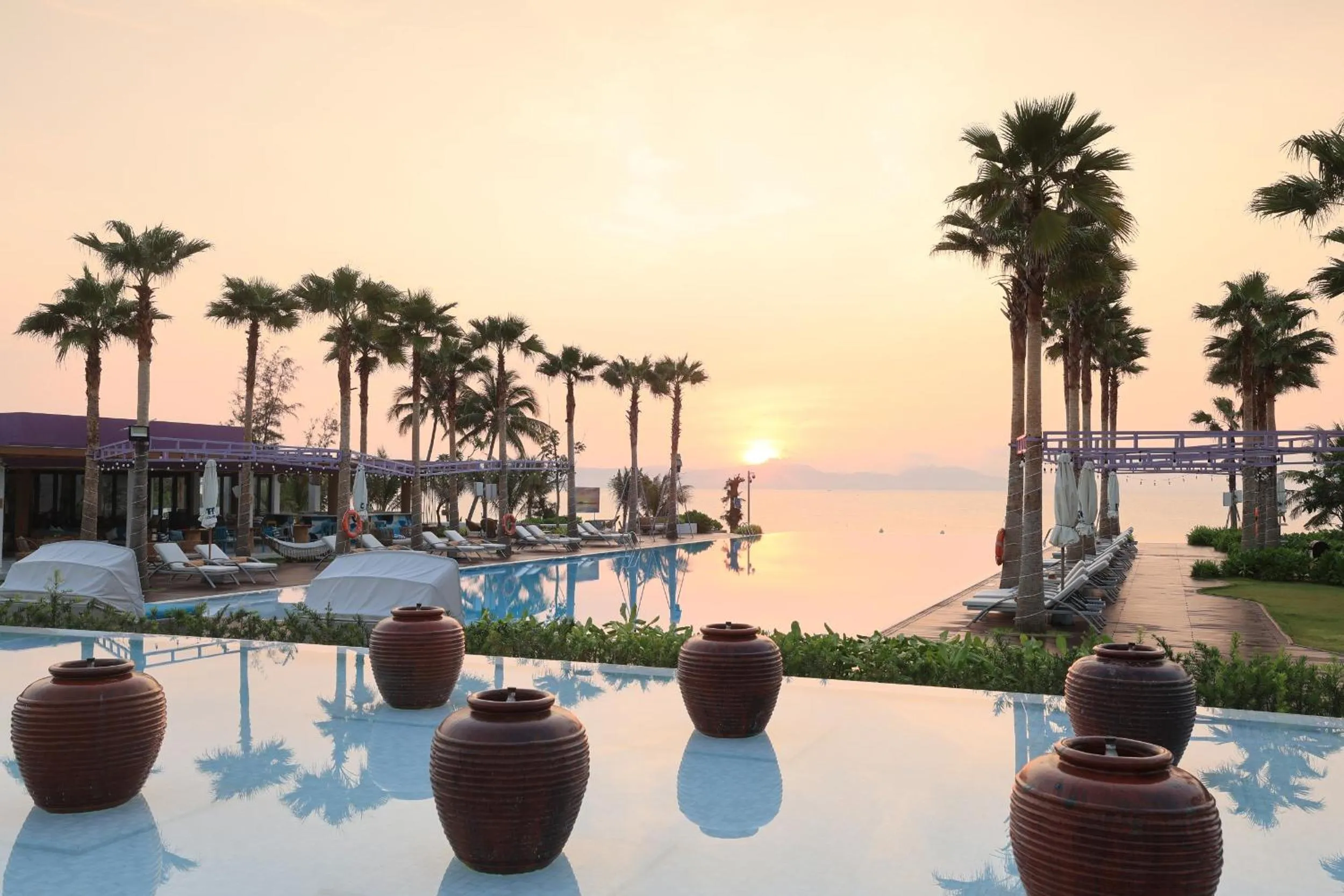 Beach in TTC Van Phong Bay Resort - Himalaya Sauna & Steam Retreat Included