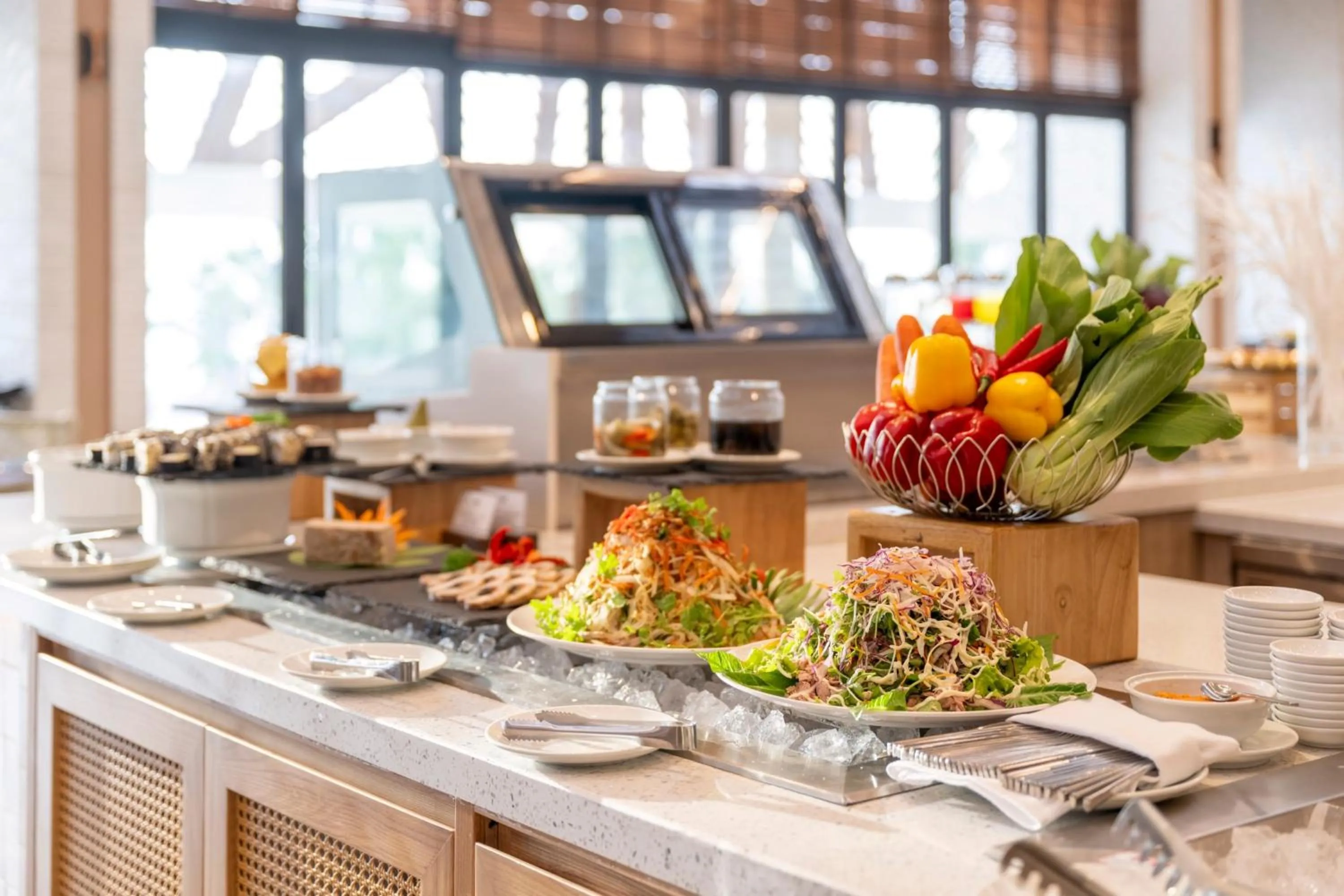 Restaurant/places to eat in TTC Van Phong Bay Resort - Himalaya Sauna & Steam Retreat Included