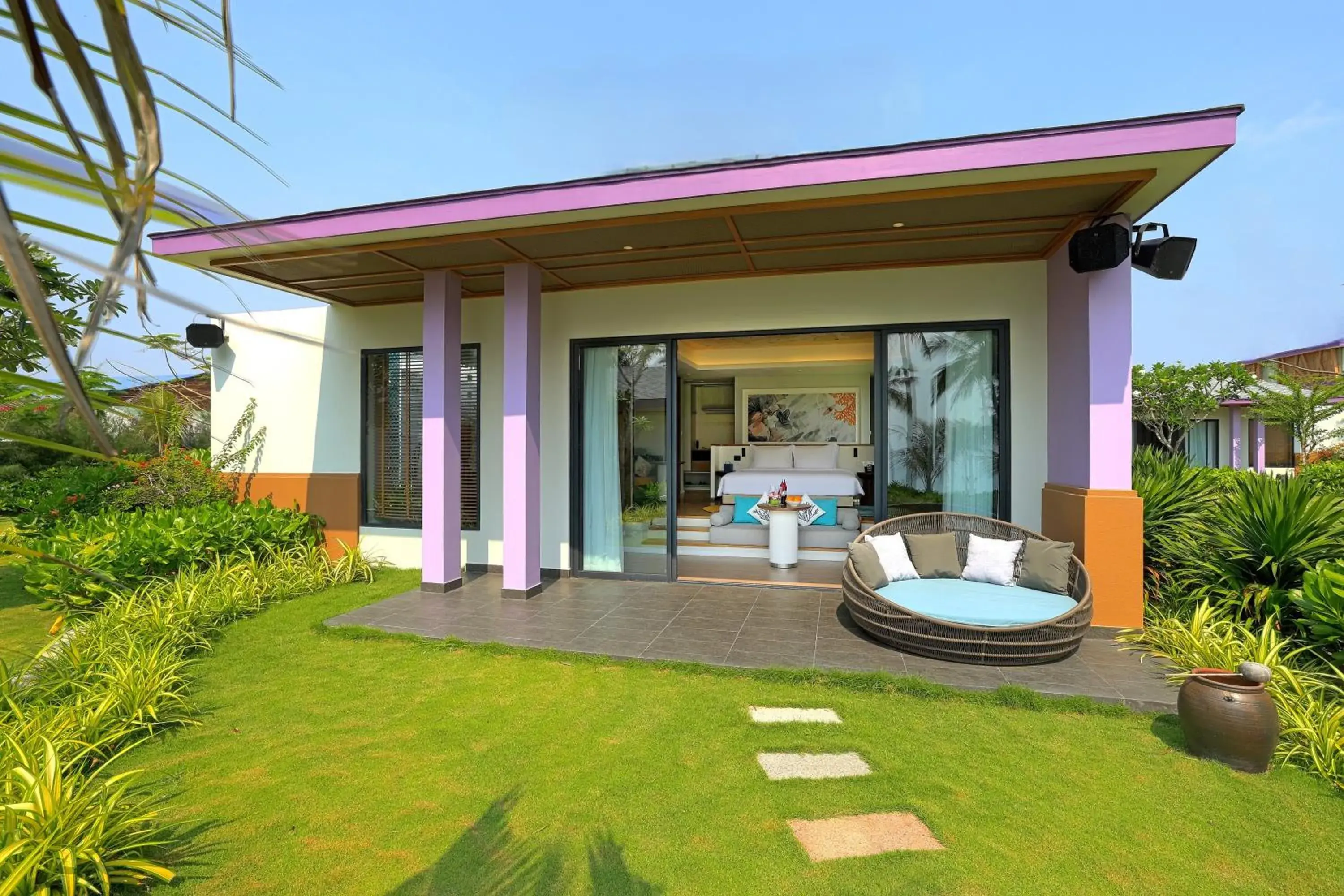 TTC Oasis Villa with Terrace in TTC Van Phong Bay Resort - Himalaya Sauna & Steam Retreat Included TTC Oasis Villa with Terrace in TTC Van Phong Bay Resort - Himalaya Sauna & Steam Retreat Included