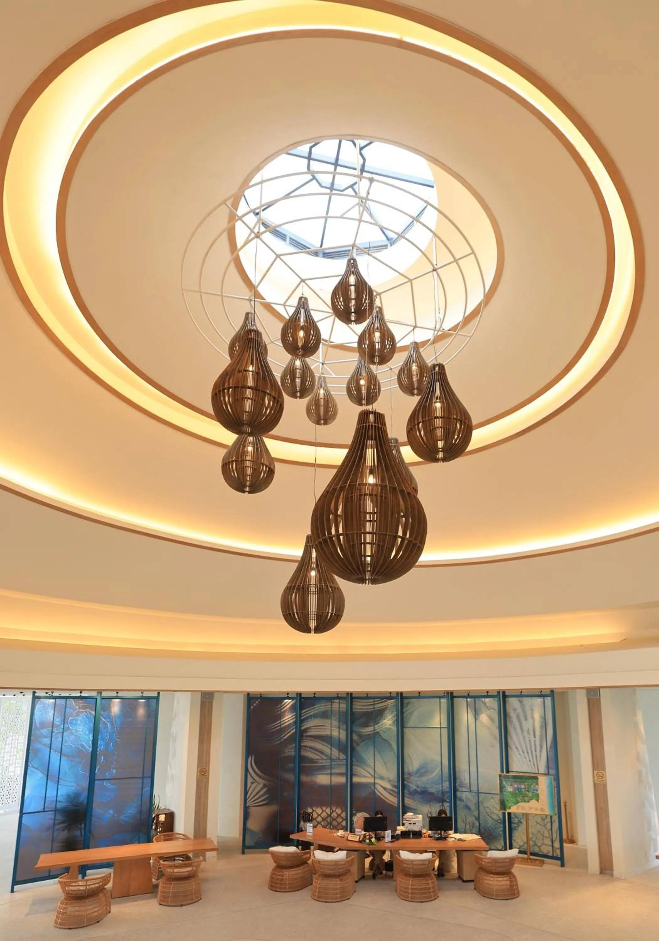 Lobby or reception in TTC Van Phong Bay Resort - Himalaya Sauna & Steam Retreat Included