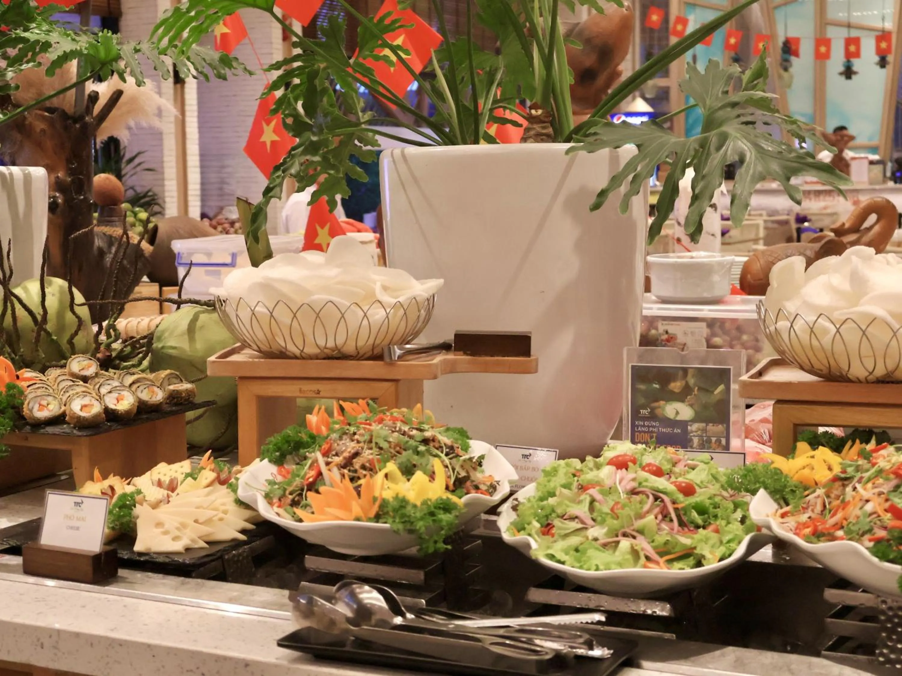 Breakfast in TTC Van Phong Bay Resort - Himalaya Sauna & Steam Retreat Included