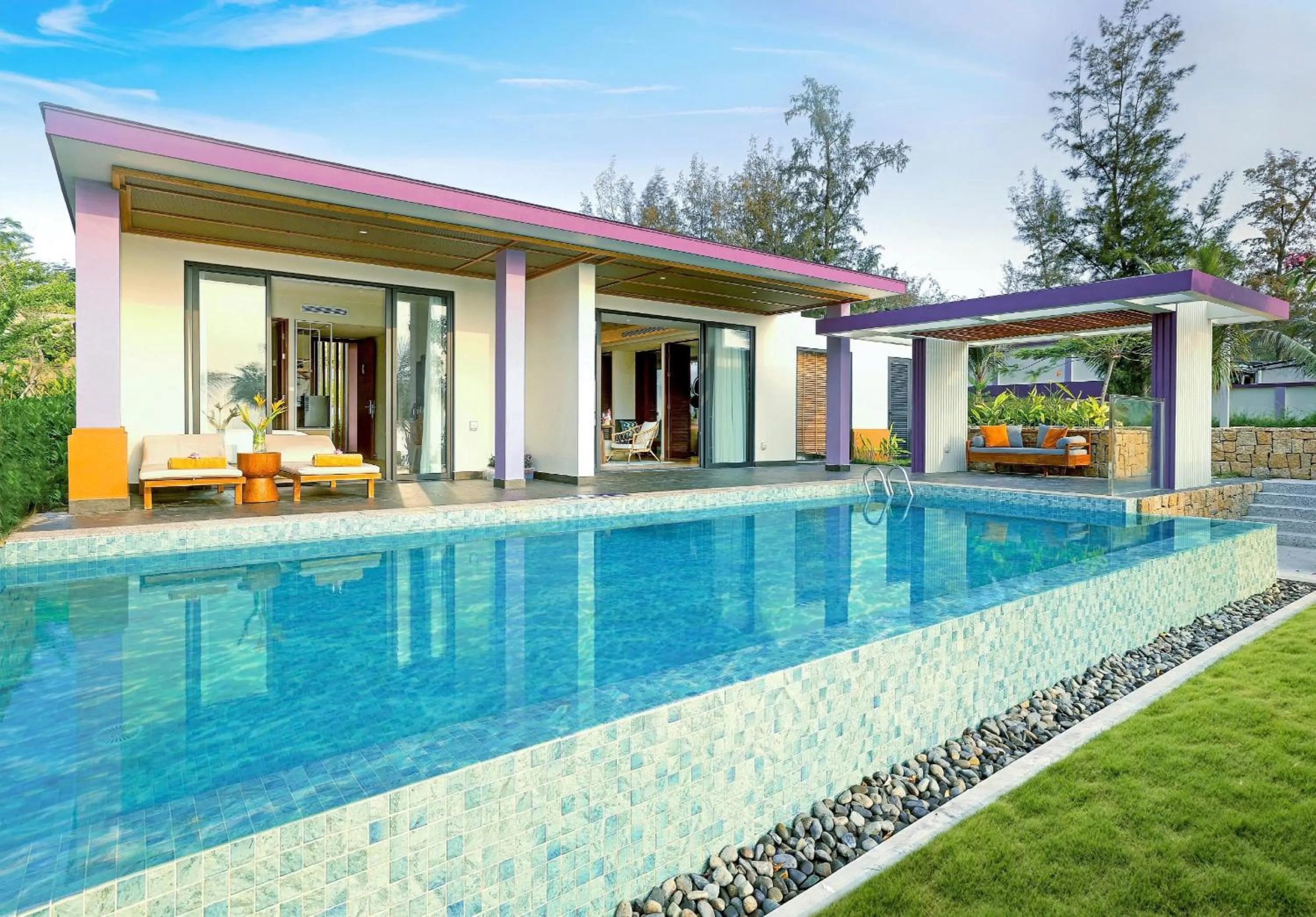 Bird's eye view in TTC Van Phong Bay Resort - Himalaya Sauna & Steam Retreat Included