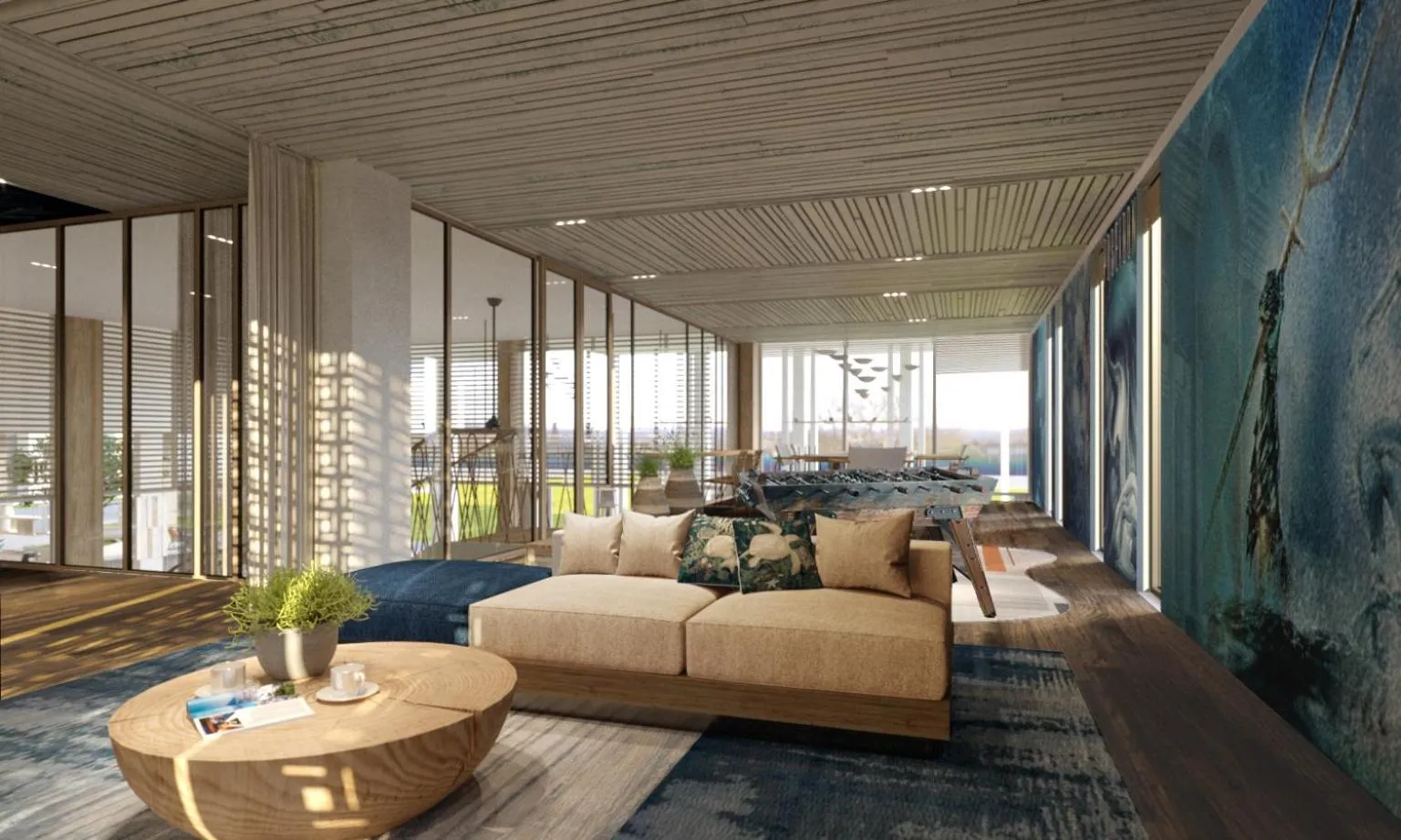 Lounge or bar in TTC Van Phong Bay Resort - Himalaya Sauna & Steam Retreat Included