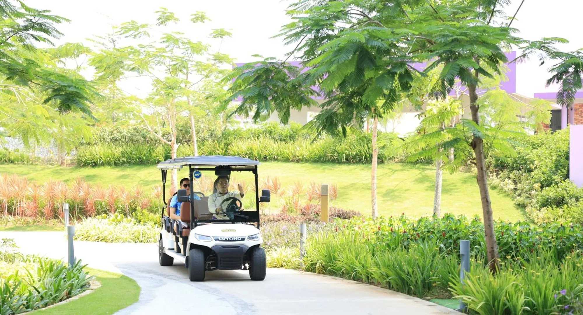 Facade/entrance in TTC Van Phong Bay Resort - Himalaya Sauna & Steam Retreat Included