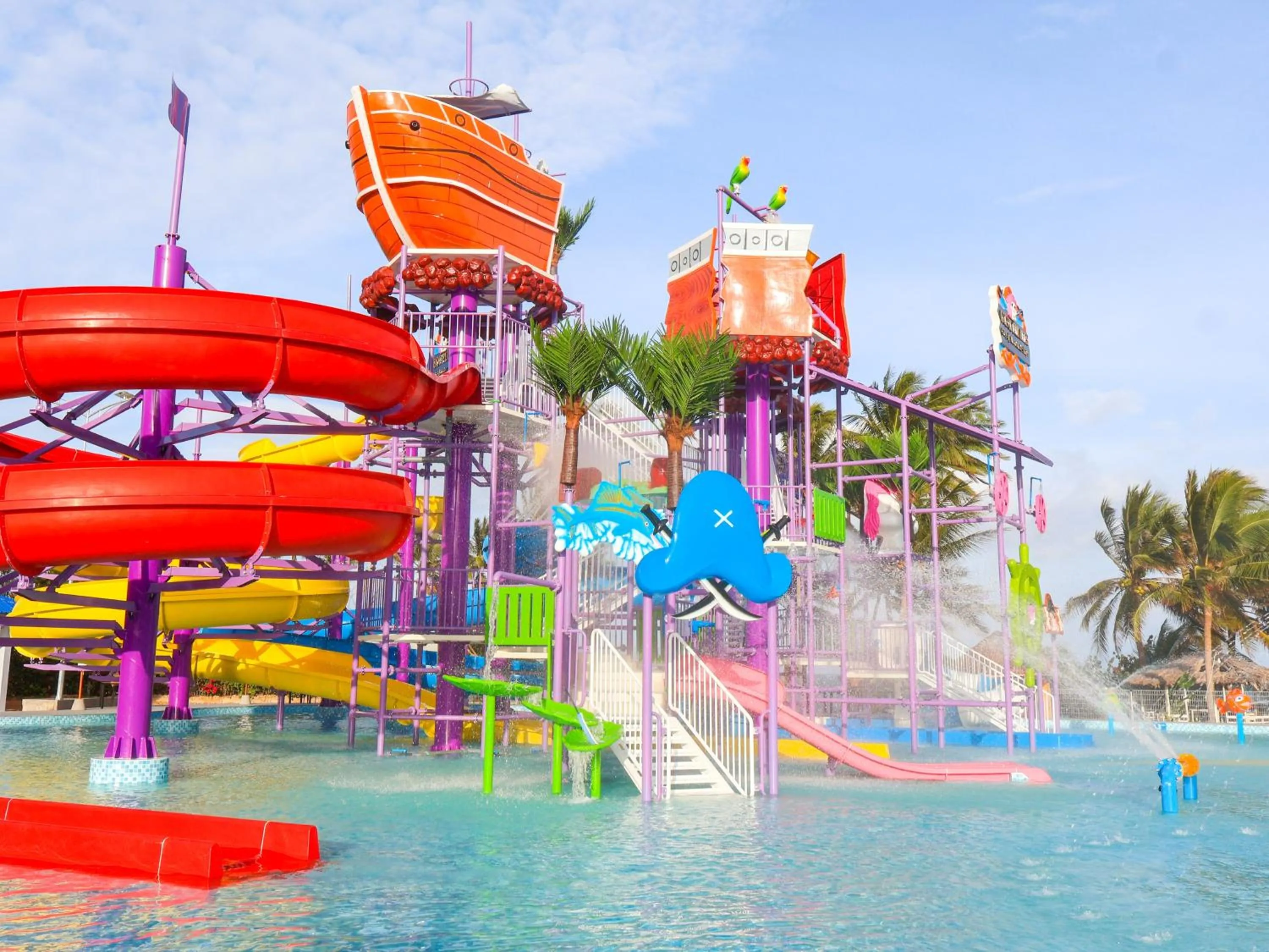 Aqua park in TTC Van Phong Bay Resort - Himalaya Sauna & Steam Retreat Included