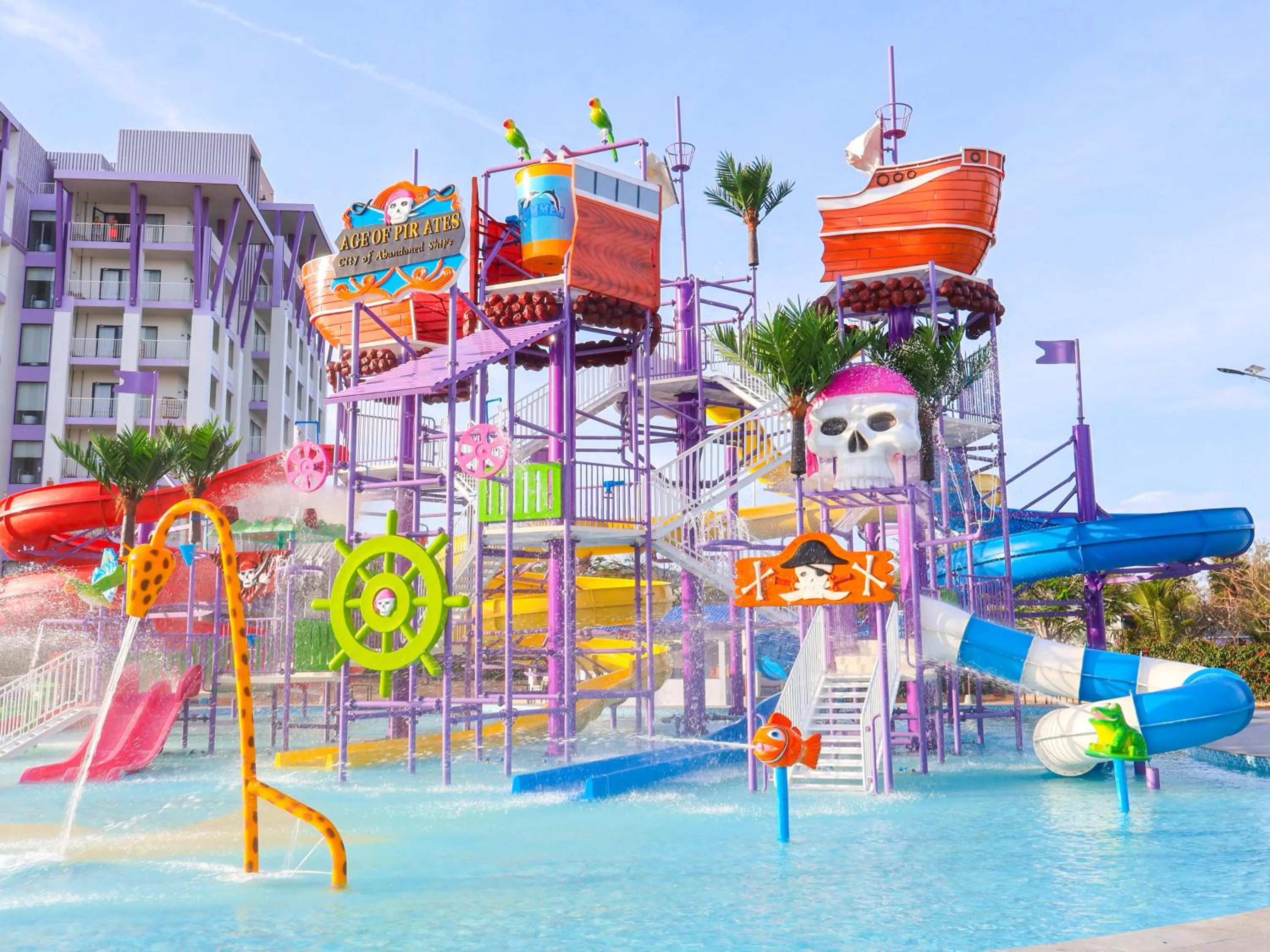 Aqua park in TTC Van Phong Bay Resort - Himalaya Sauna & Steam Retreat Included