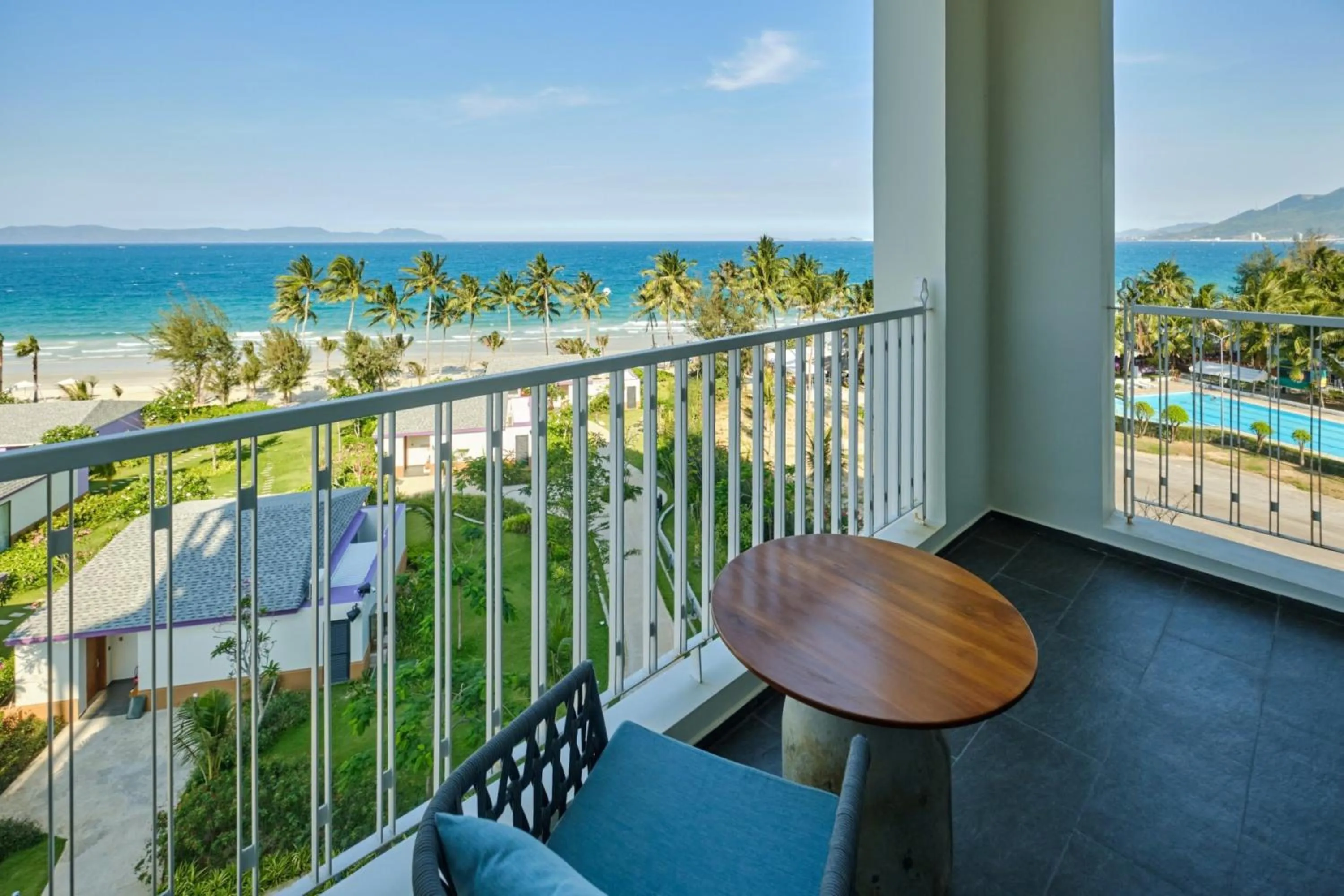 Balcony/Terrace in TTC Van Phong Bay Resort - Himalaya Sauna & Steam Retreat Included