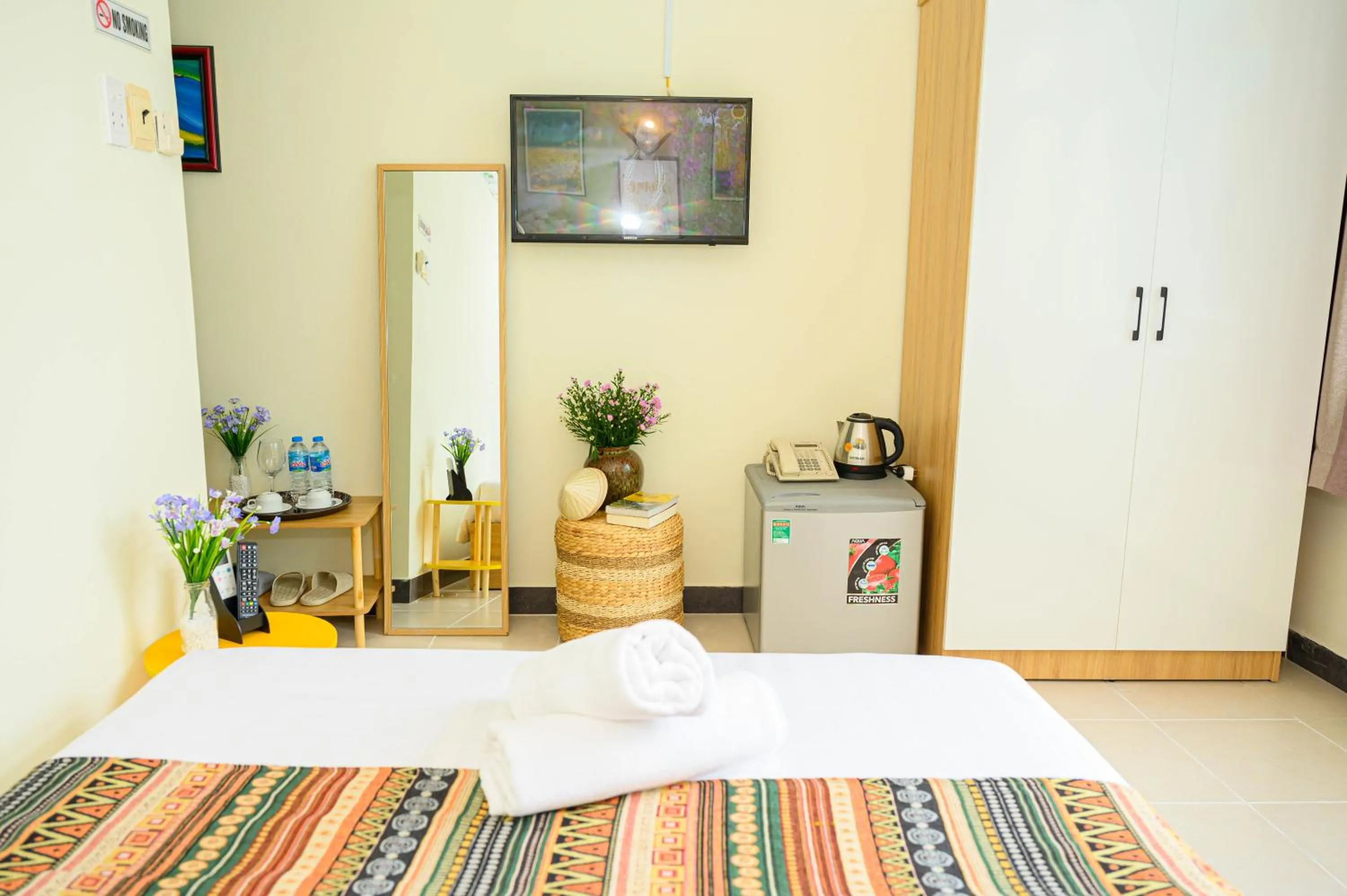 Bed in Jasmine Hotel