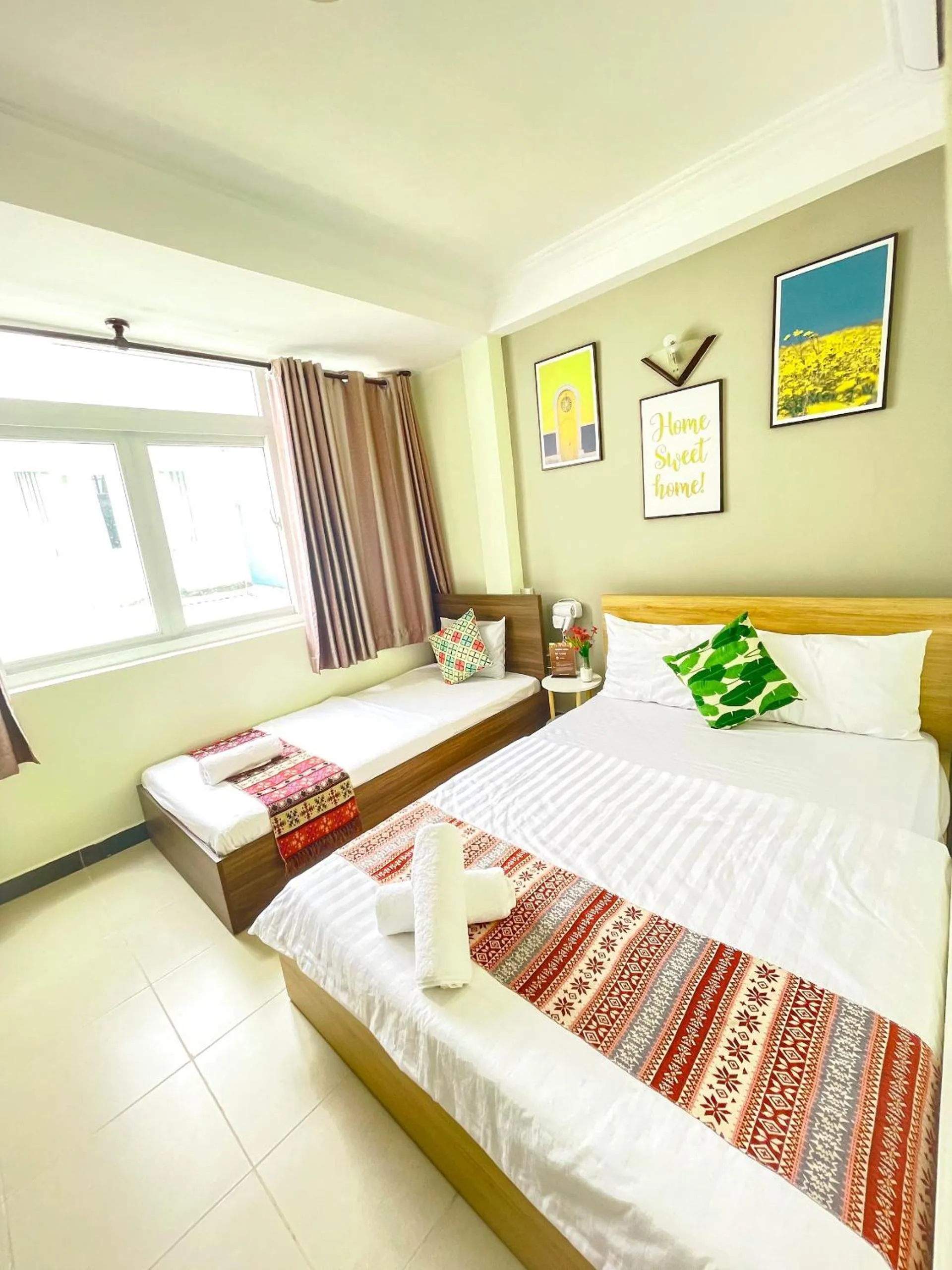 Bed in Jasmine Hotel