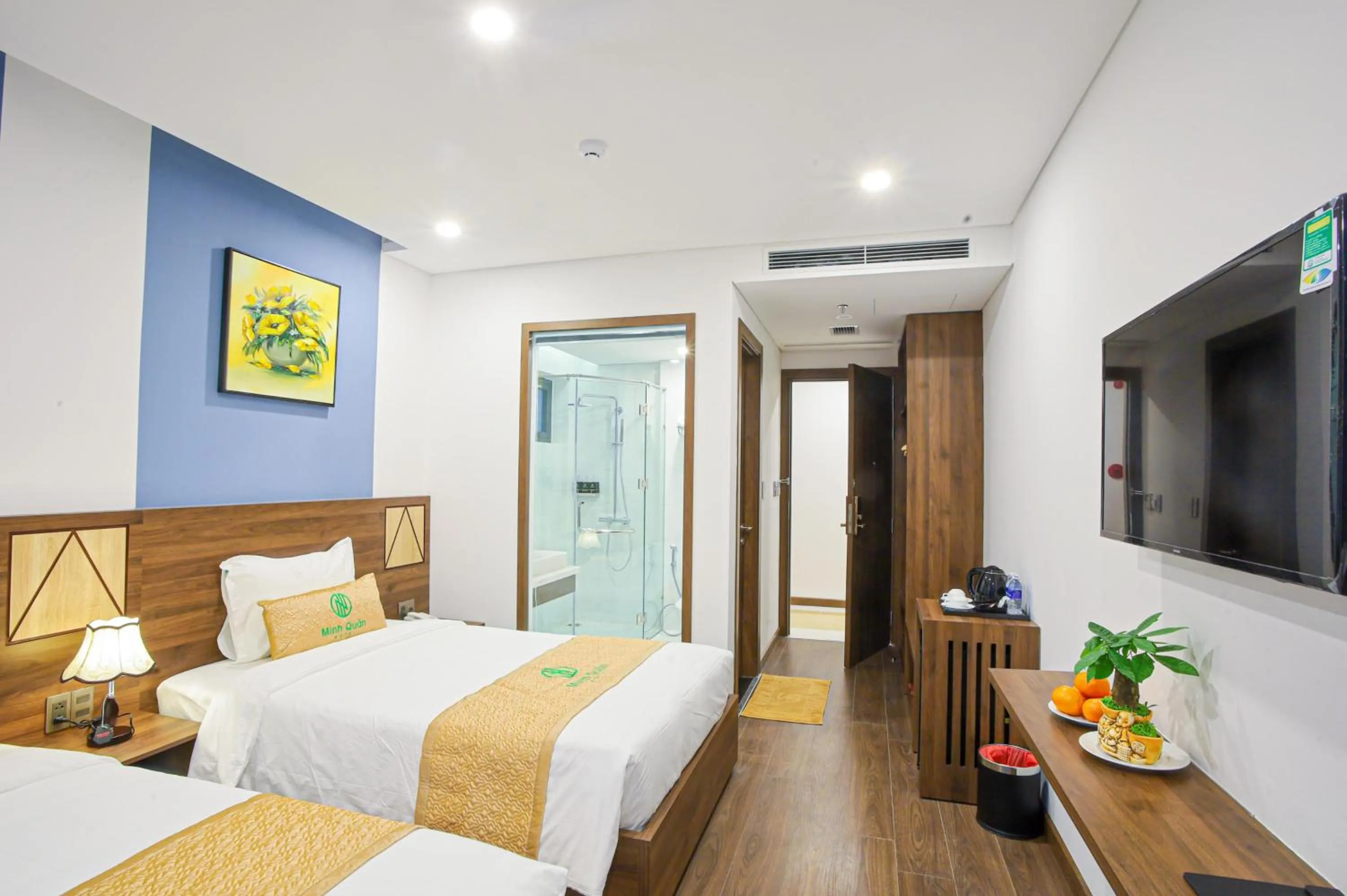 Bed in Minh Quan Hotel - Da Nang Center By HOS