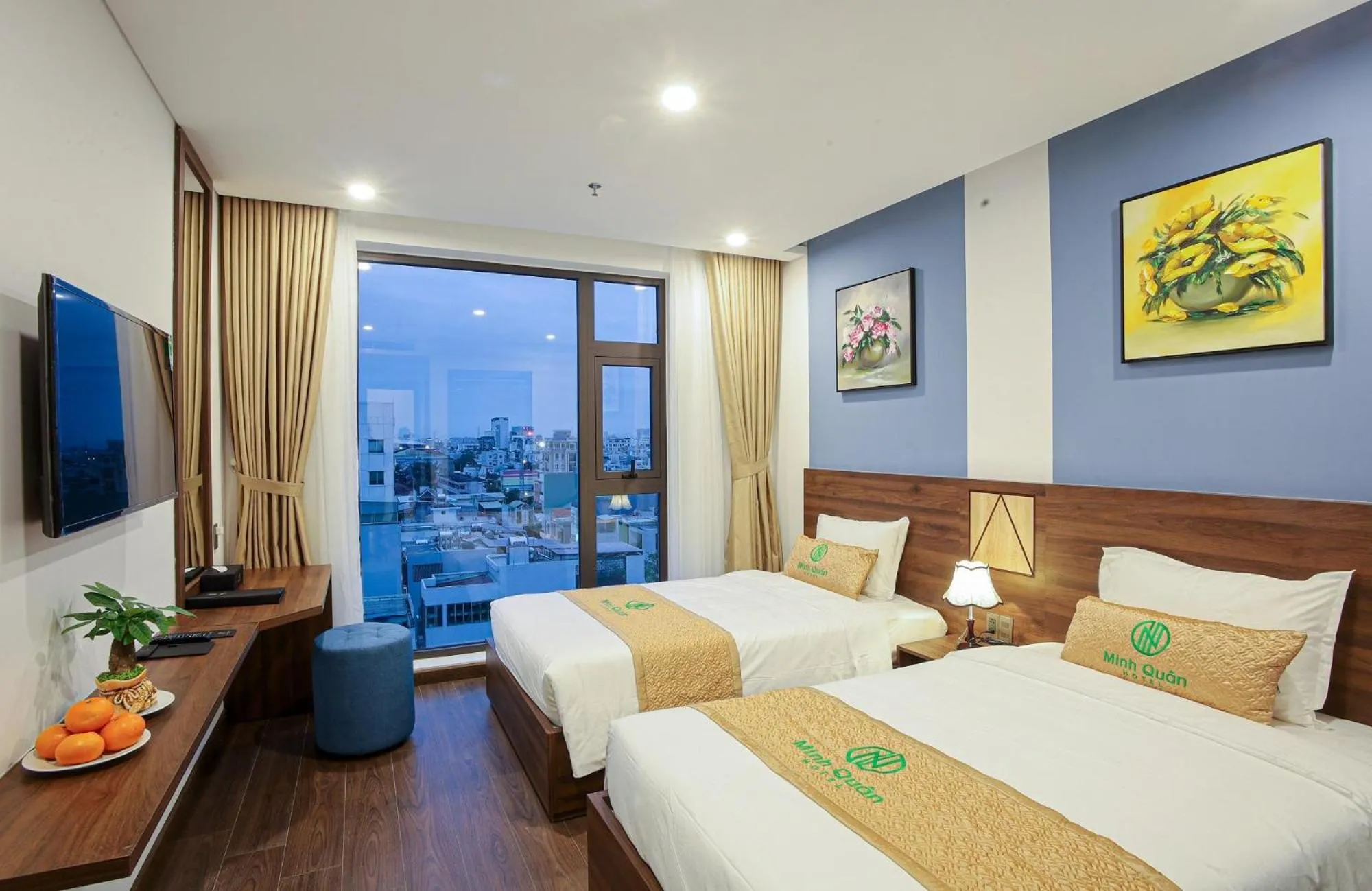 Bed in Minh Quan Hotel - Da Nang Center By HOS