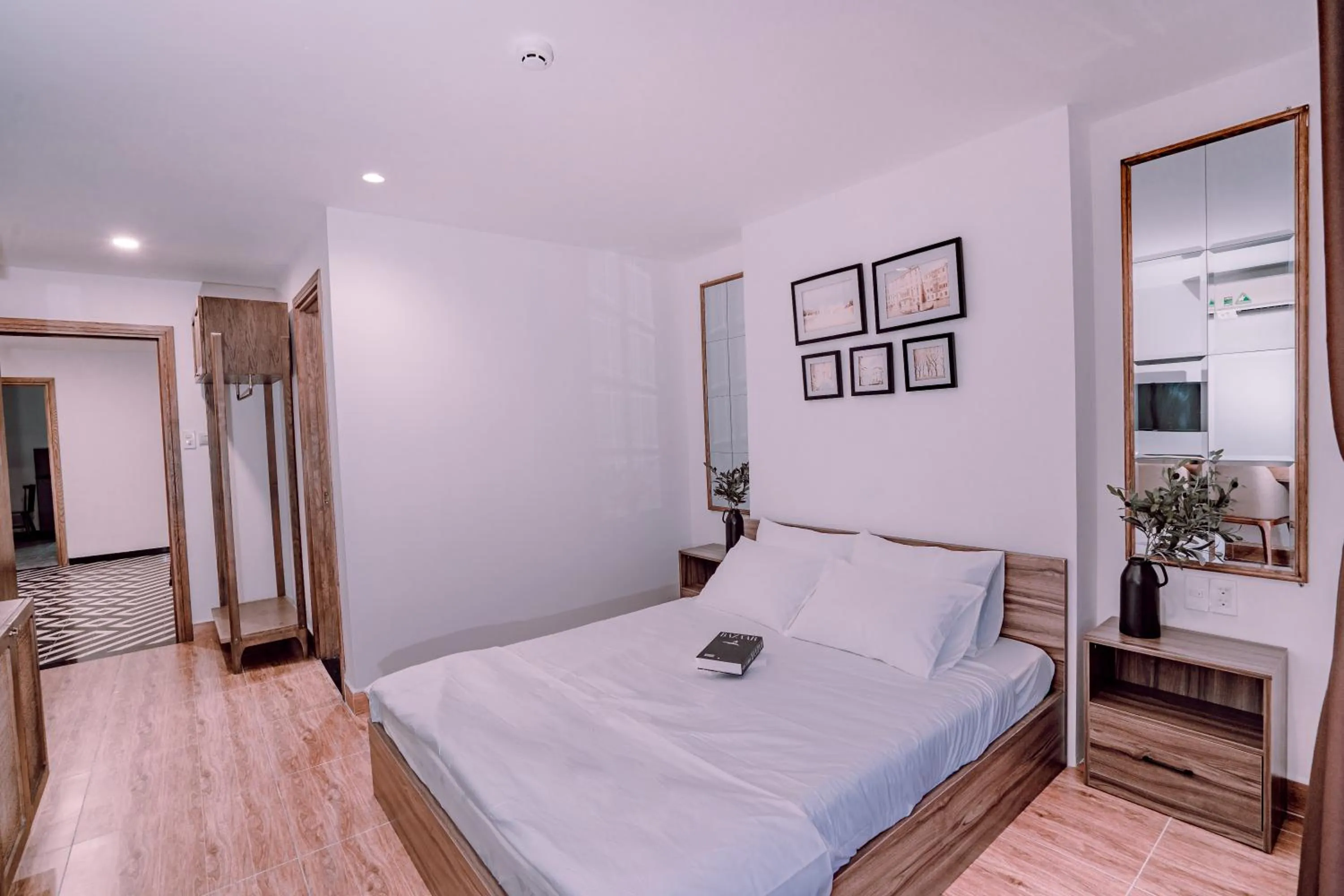 Photo of the whole room, Bed in Mint Hotel Bui Vien Q1