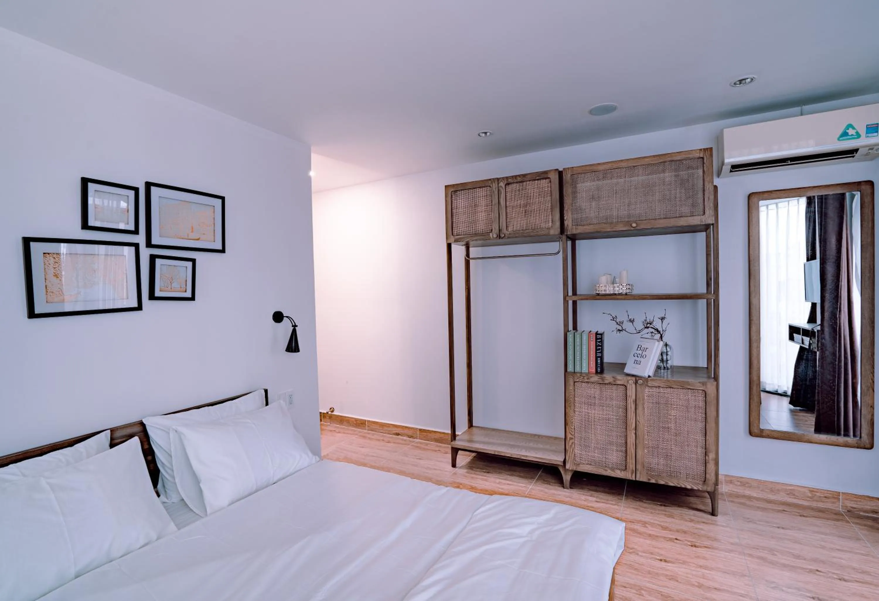 Photo of the whole room, Bed in Mint Hotel Bui Vien Q1