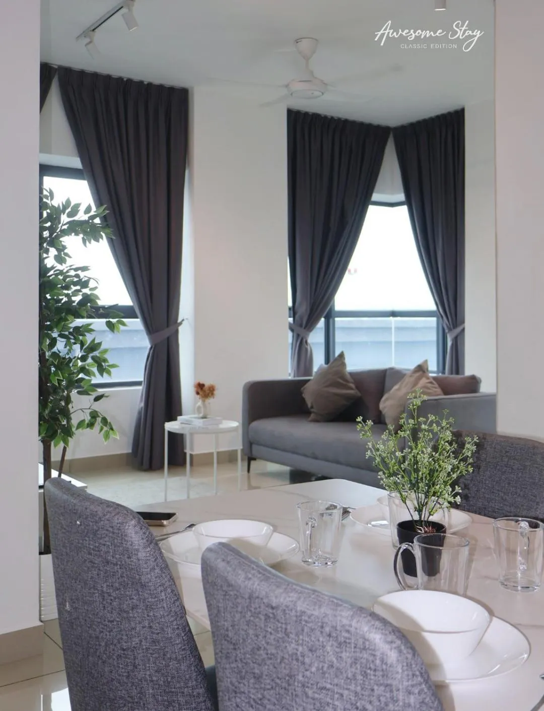 Dining area in Arte Plus Ampang By Awesomestay