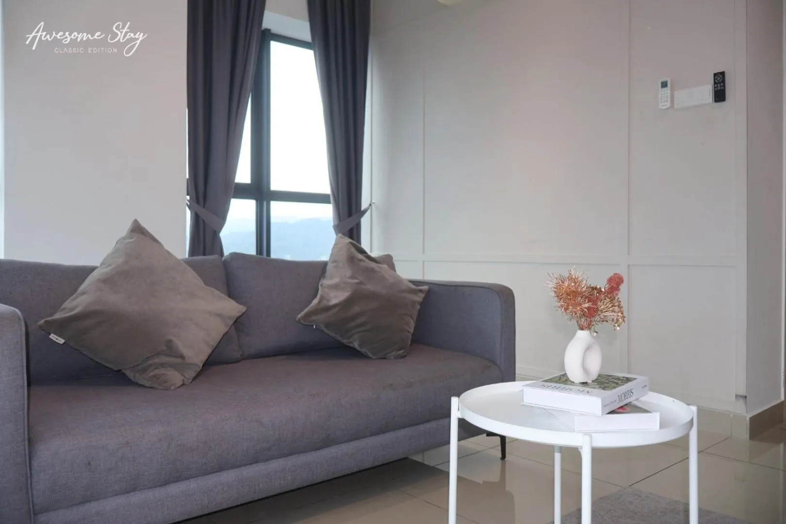 Living room in Arte Plus Ampang By Awesomestay