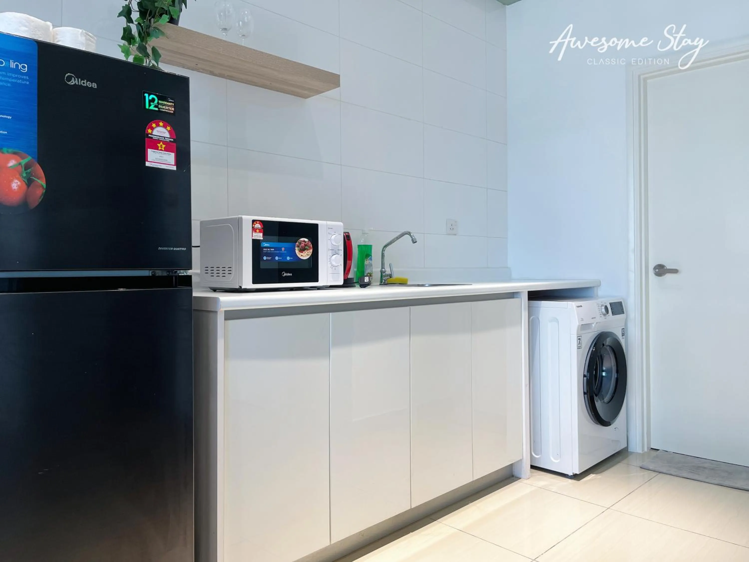 kitchen in Arte Plus Ampang By Awesomestay