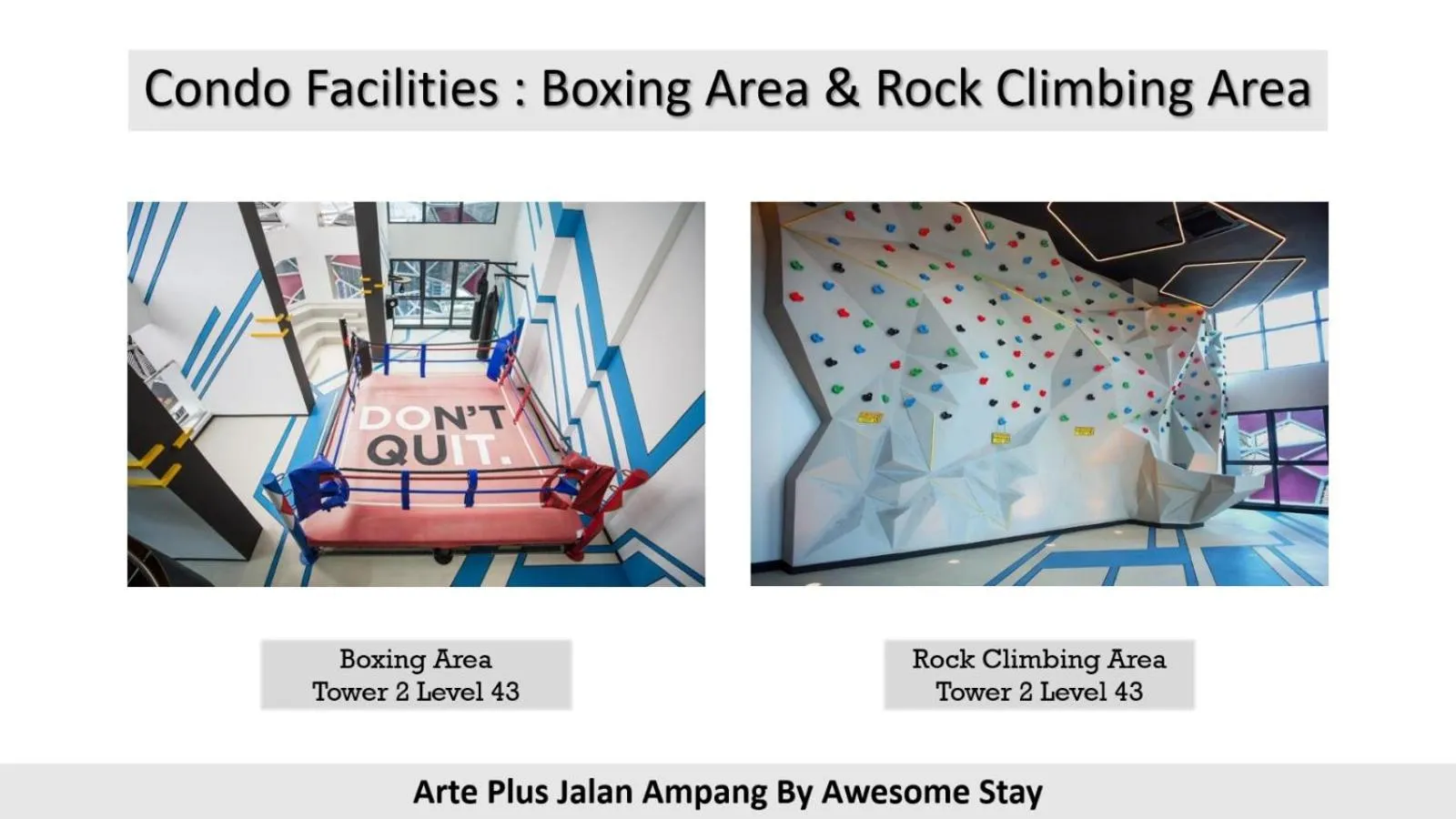 Area and facilities in Arte Plus Ampang By Awesomestay