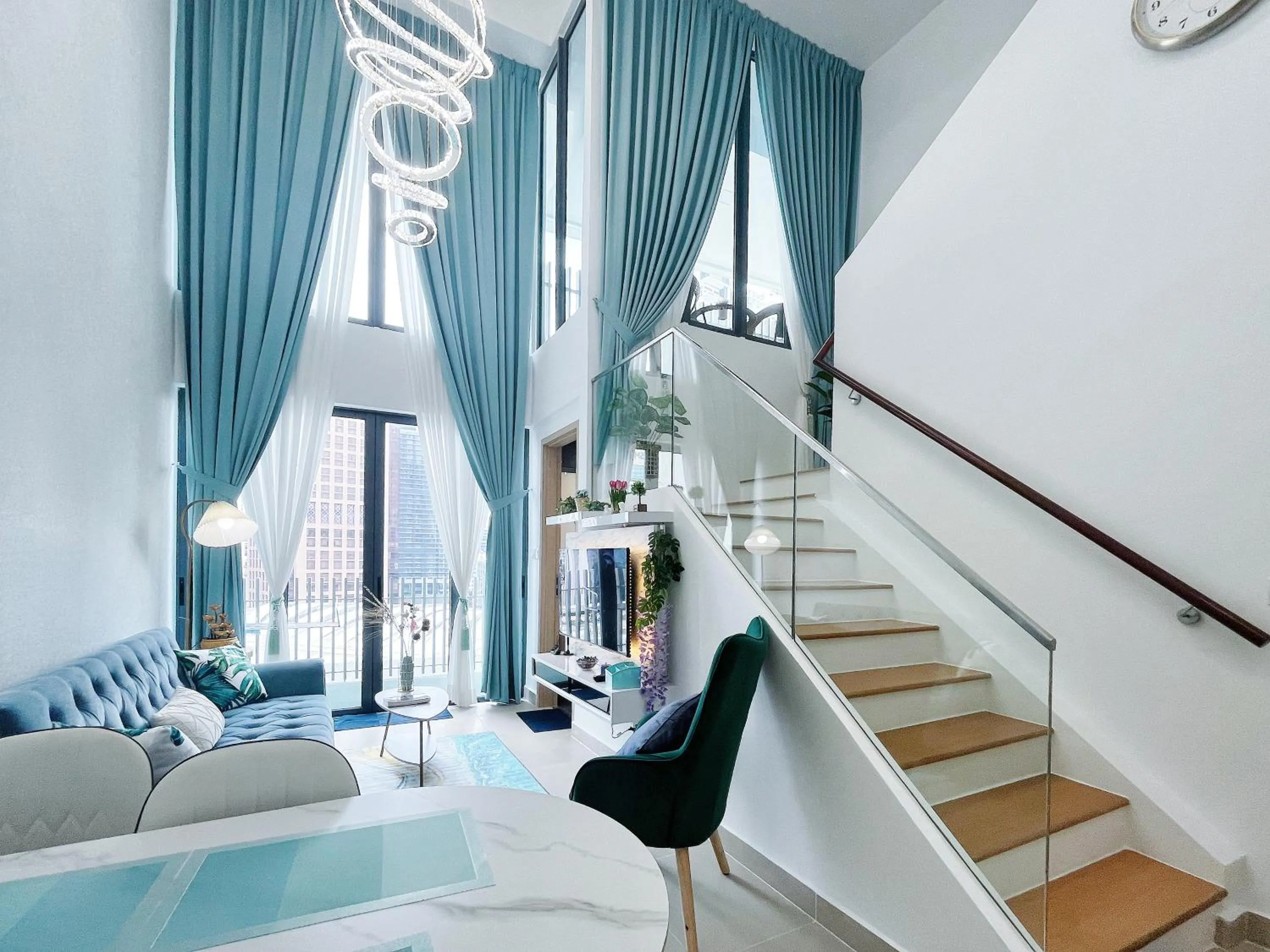 Living room in The Colony By Infinitum By Awesomestay